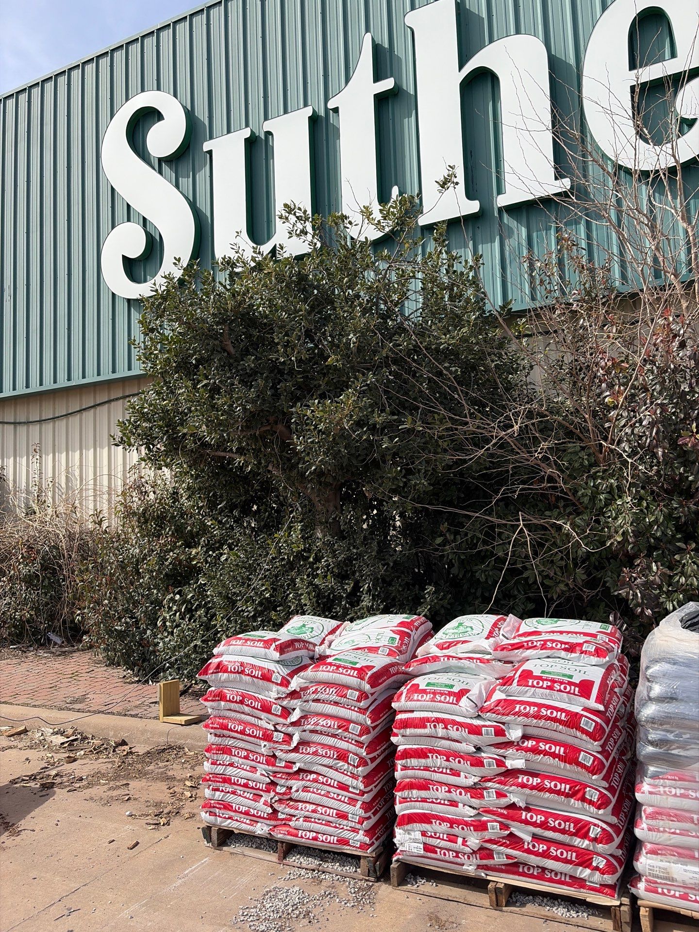 Shrub Removal by Clays Services Inc