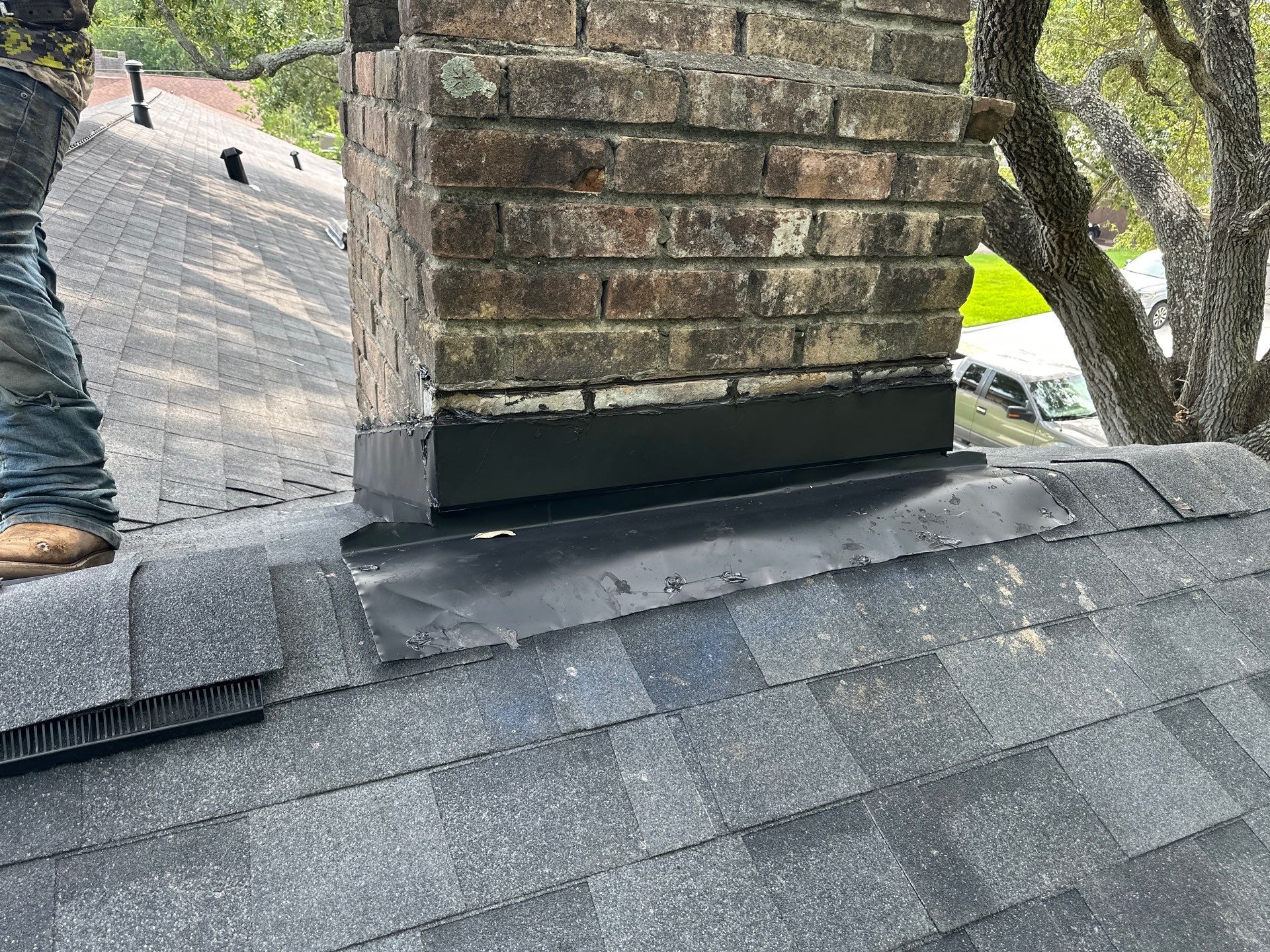 Project in Houston by Motion Roofing