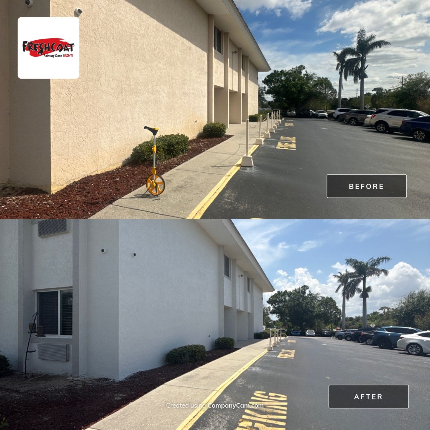 Life Car Center of Punta Gorda - Commercial Exterior by Fresh Coat Painters