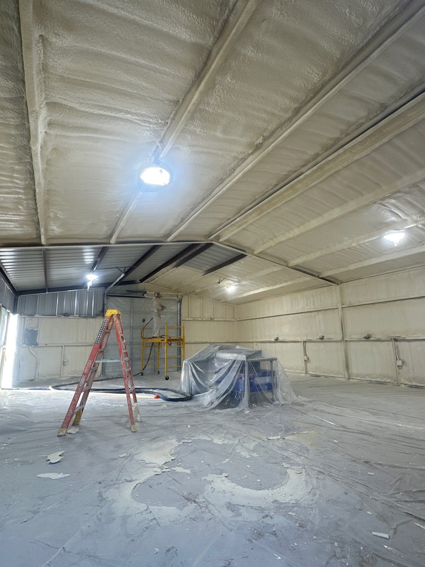 2" Close cell spray foam insulation  by Apex Insulation Solutions