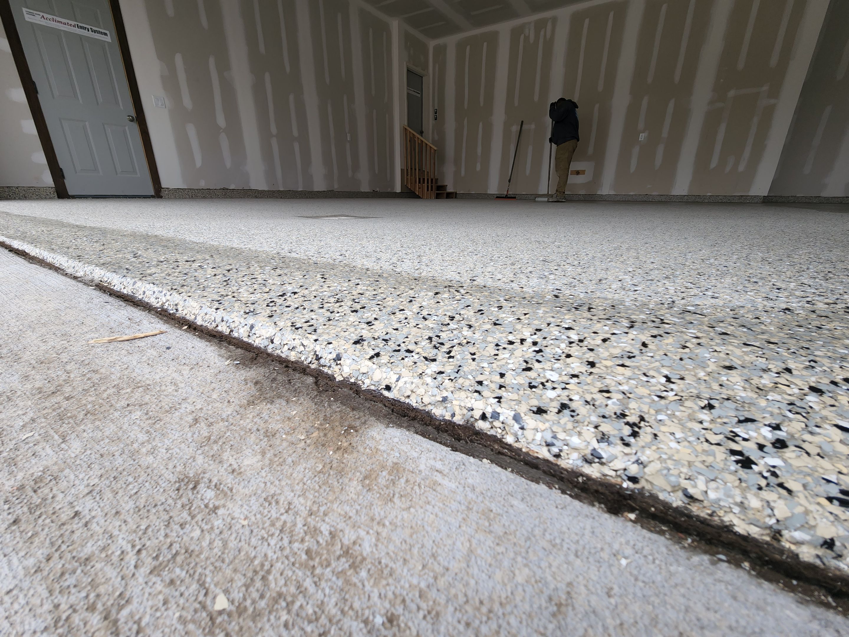 Garage using Mediterranean by Select Painting, Coatings & Garage Cabinets