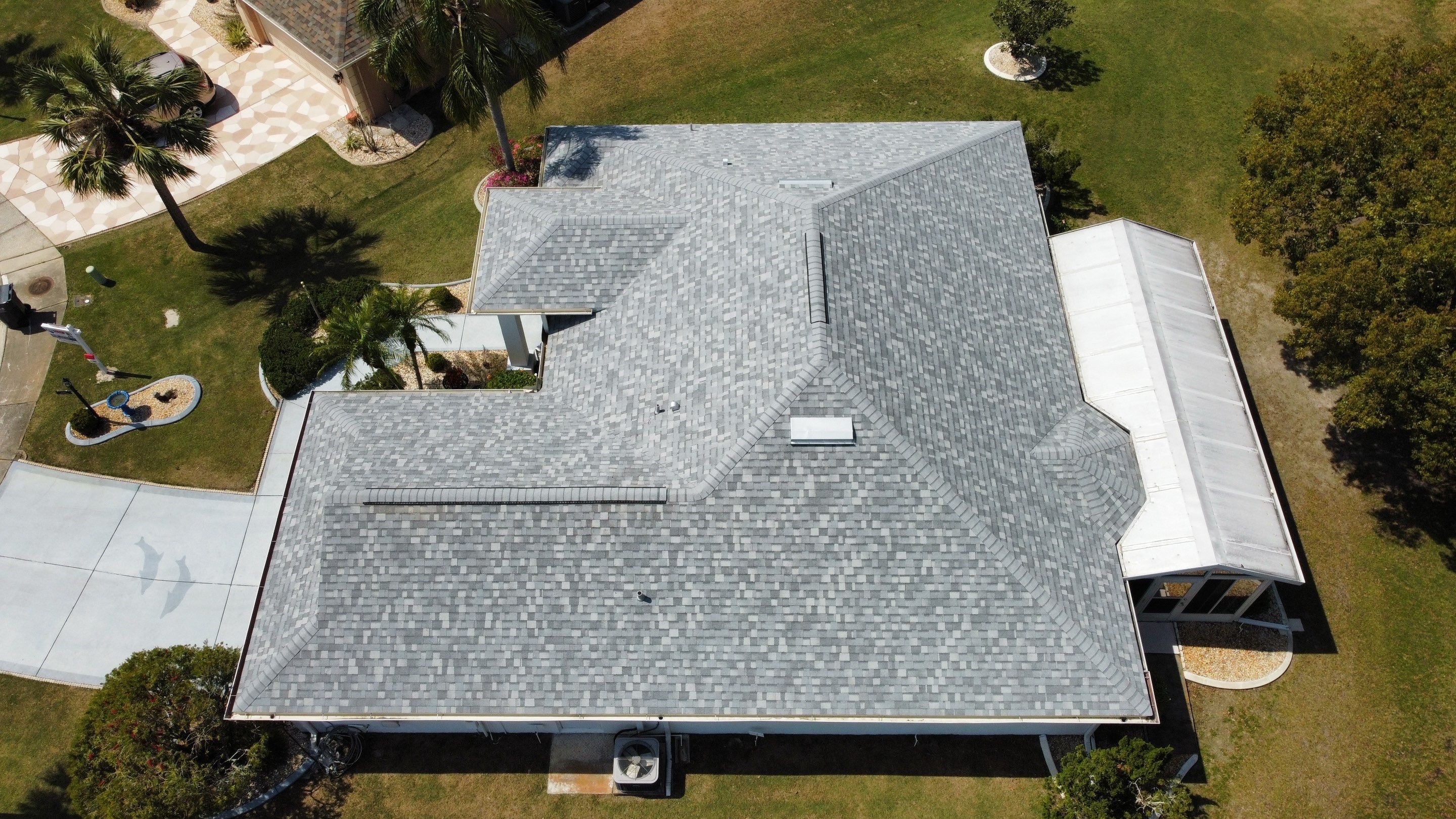 Roof replacement in Sun City Center, FL. by Steadfast Roofing