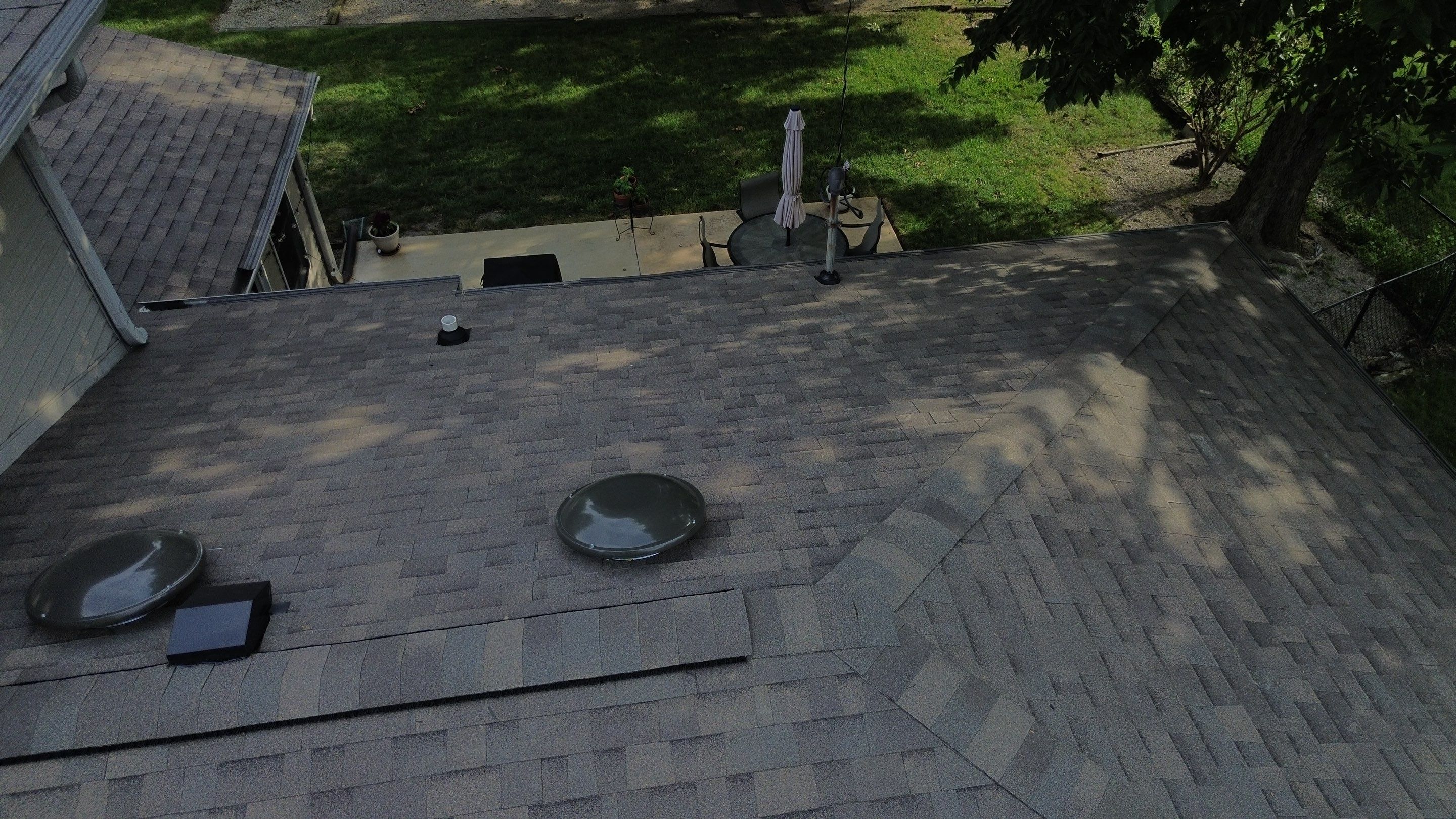 Project in Greenwood by Moss Roofing