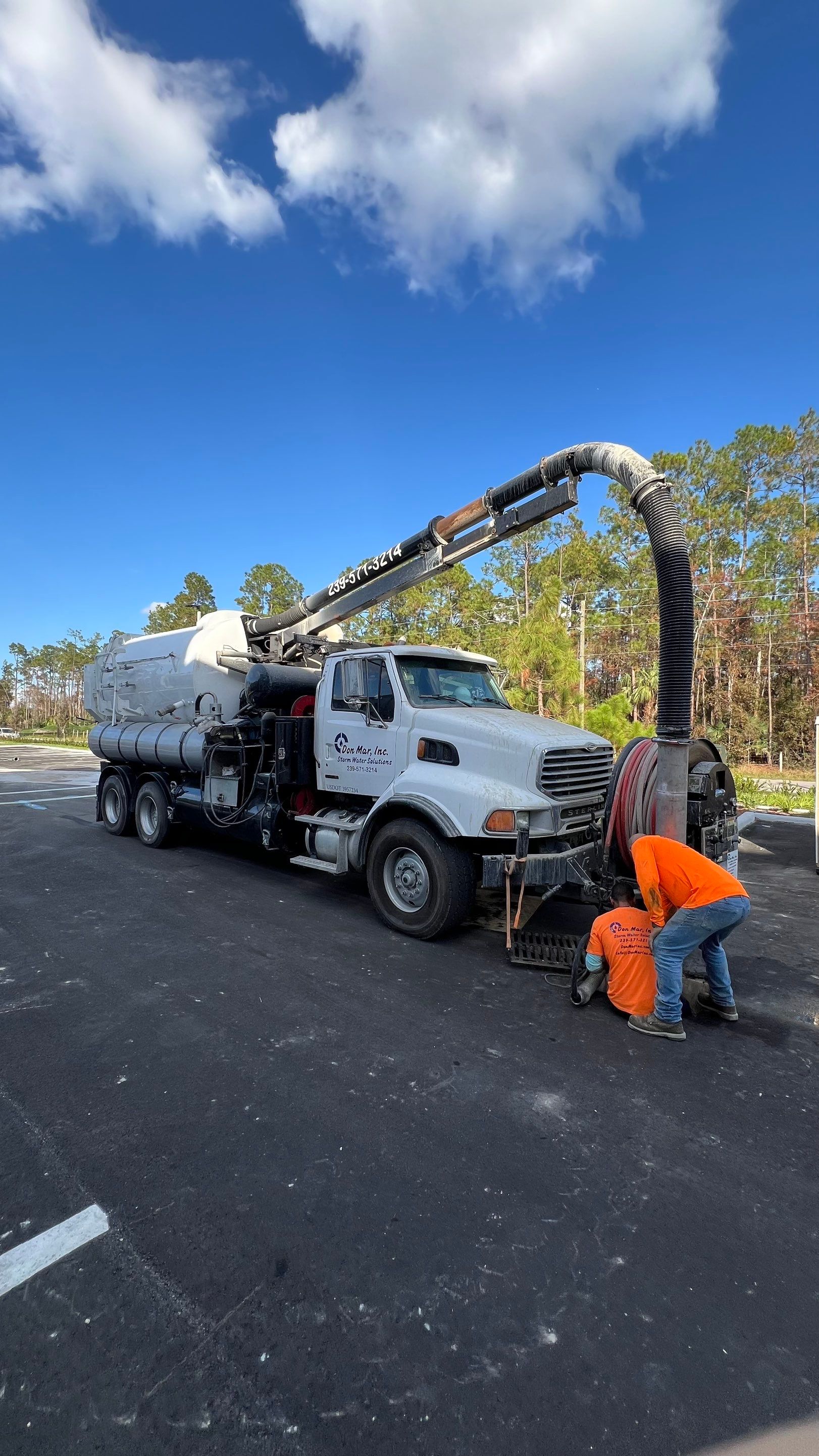 New Construction Condo Community Stormwater System Maintenance by Don Mar, Inc. Storm Water Solutions