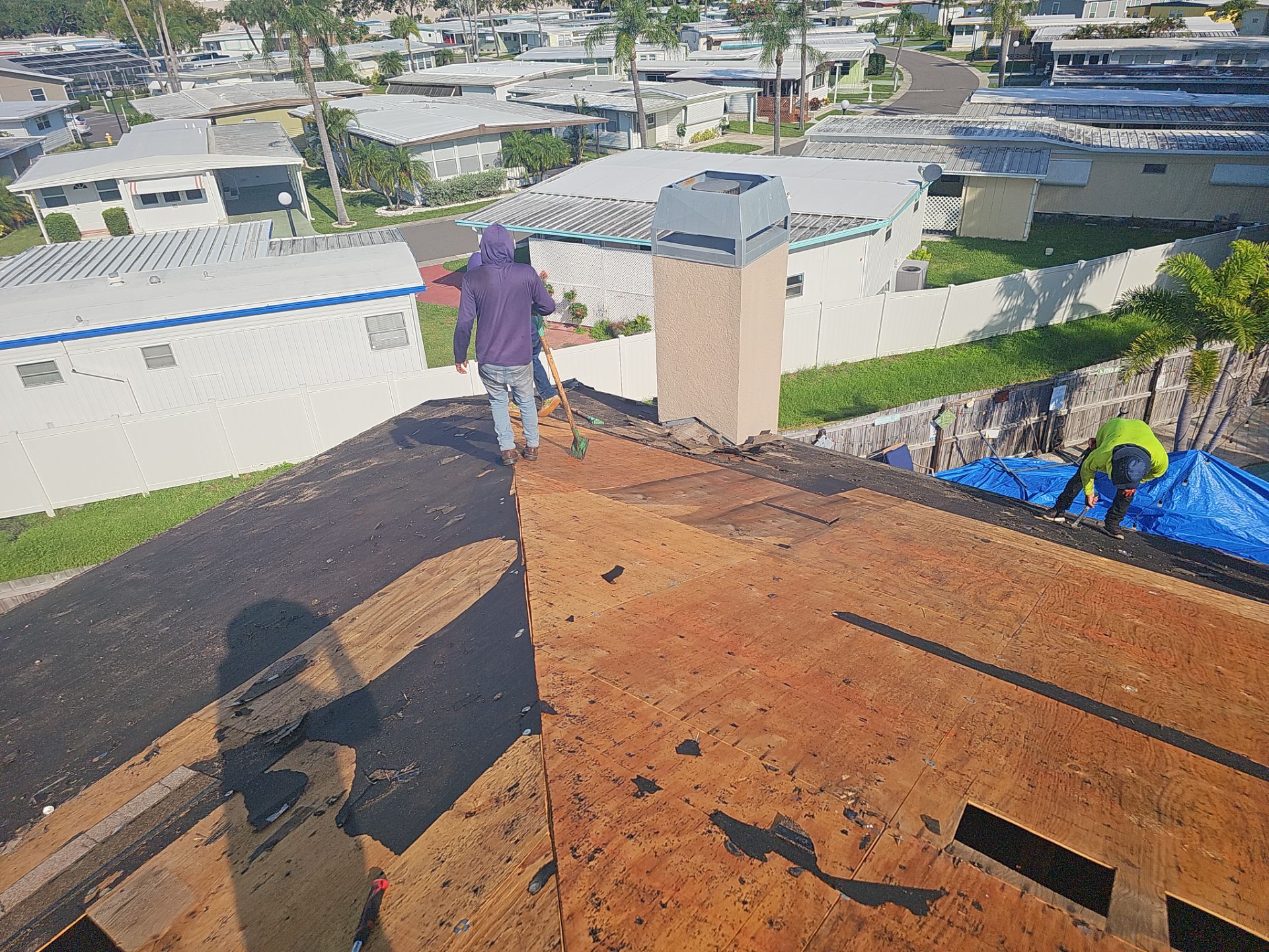 Project in St. Petersburg 33709 by Mitchell Roofing Company LLC 