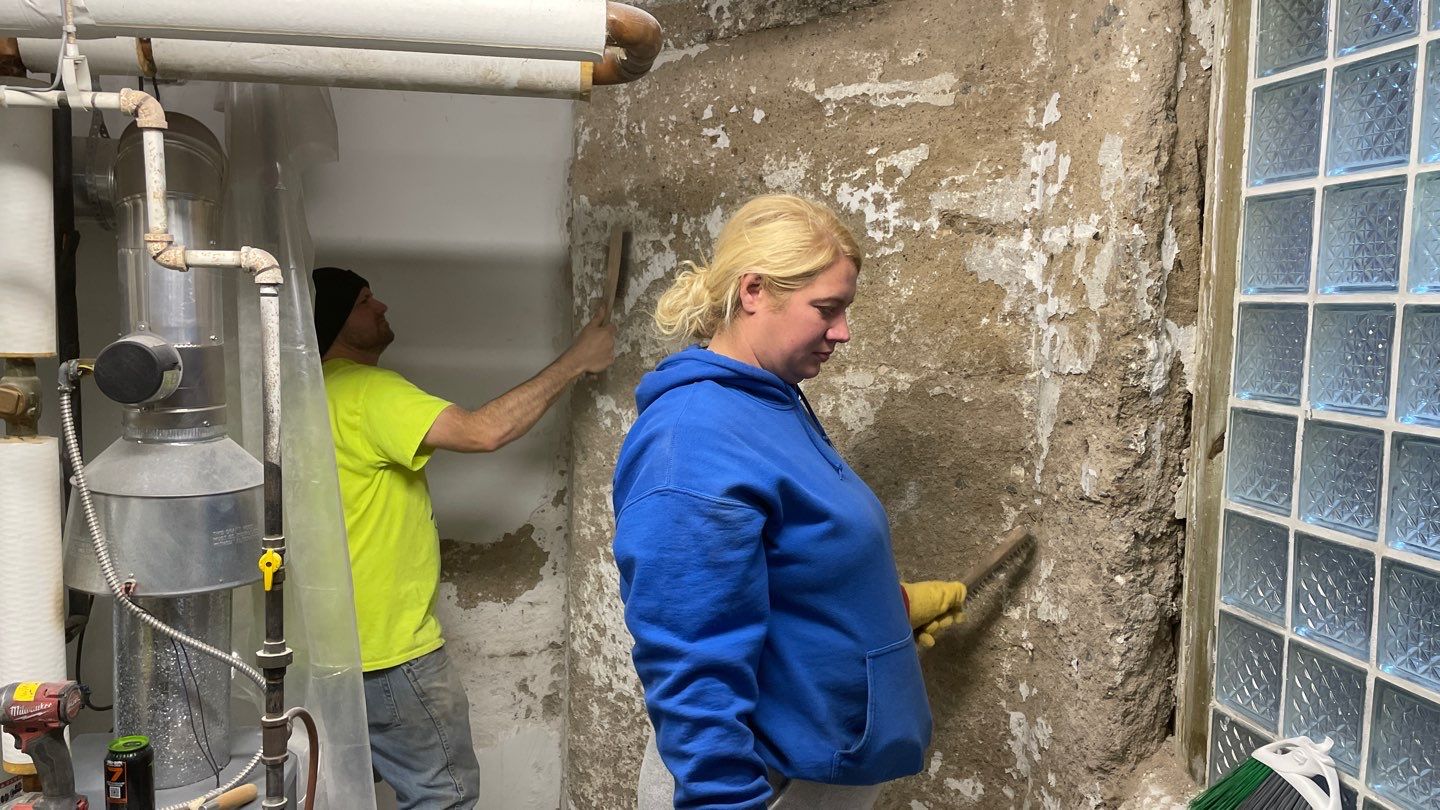 Foundation Restoration for Christian by Waterproofing Northeast