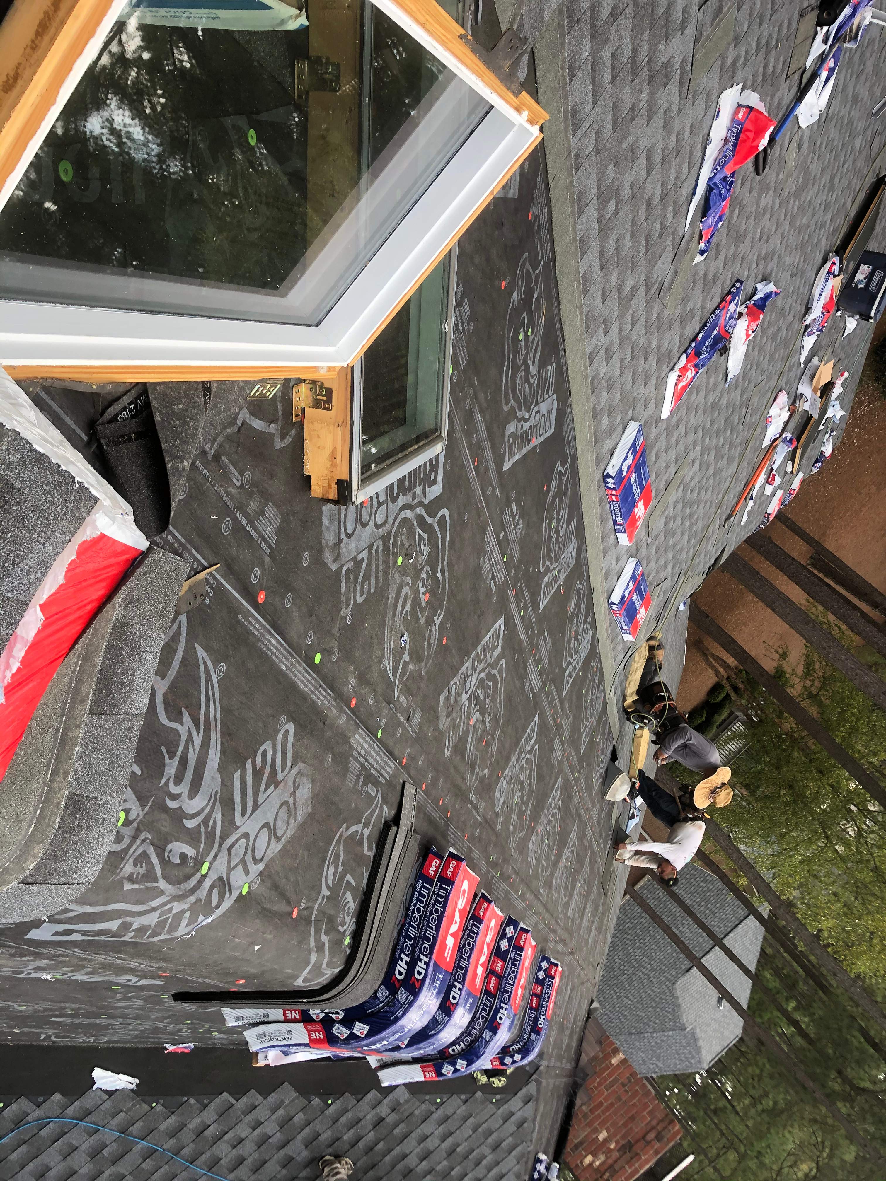 Residential Roofing Repair / Hail Damage by American Roofing NC