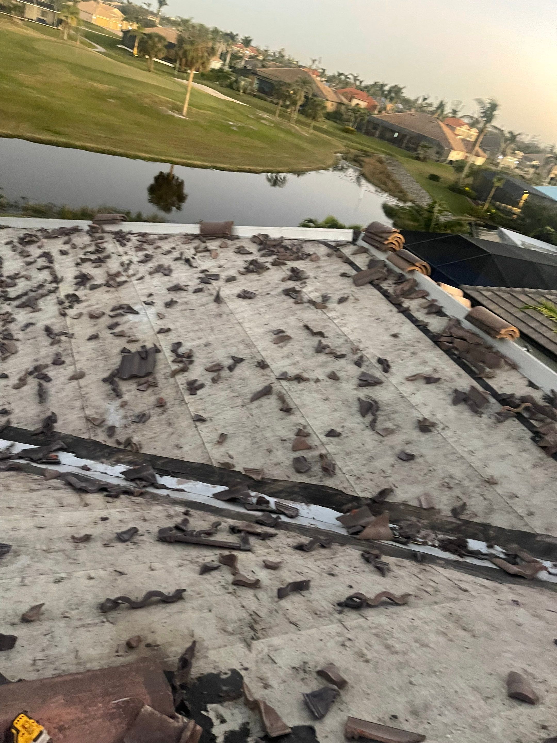 Residential Roofing Installation using Standing Seam Metal Roof in Cape Coral, FL by International Roofing