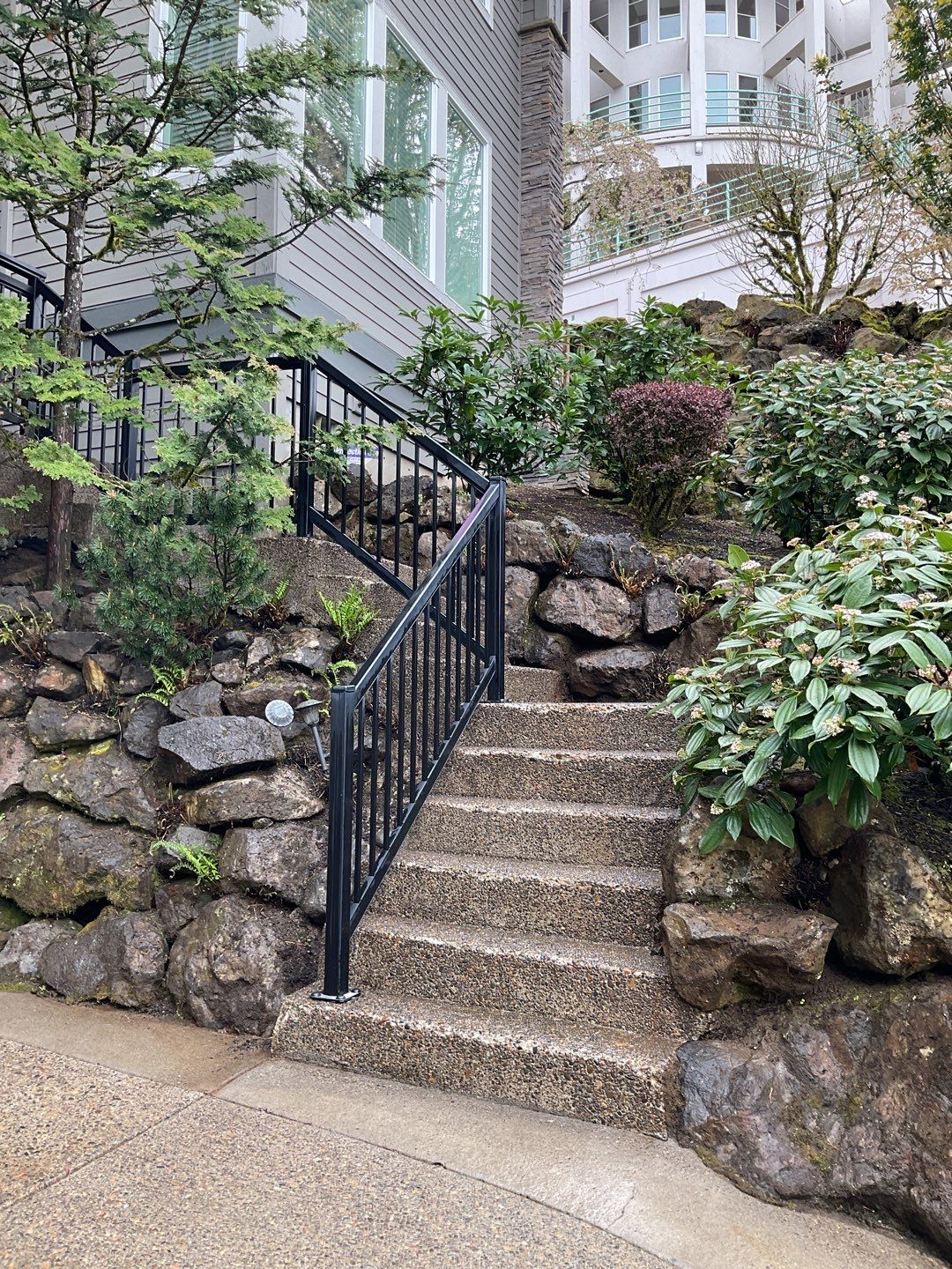 Concrete wash using Moderate Pressure by Willamette Outdoor Wash LLC
