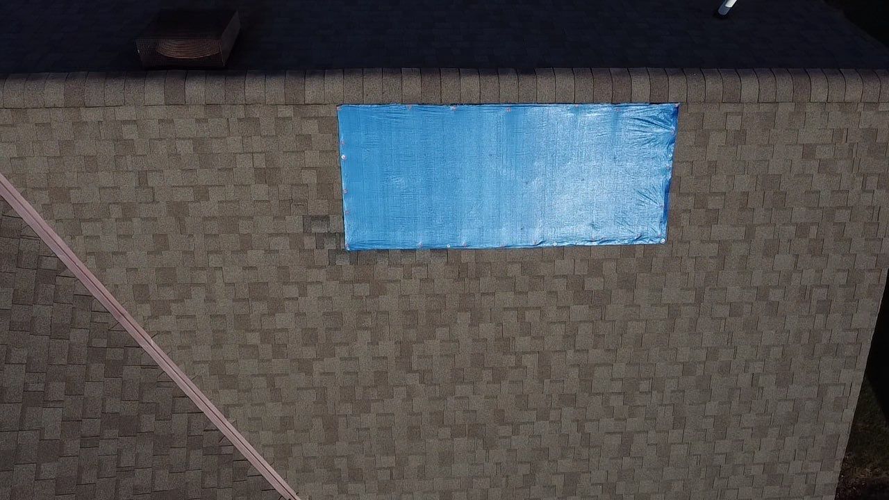 Storm Restoration - Roof Replacement using GAF Timberline HDZ Mission Brown by Atlas Roofing & Restoration