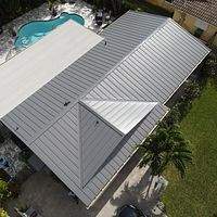 24ga 1"Nail-Strip Charcoal Gray  by Total Roofing System The Metal Roof Experts