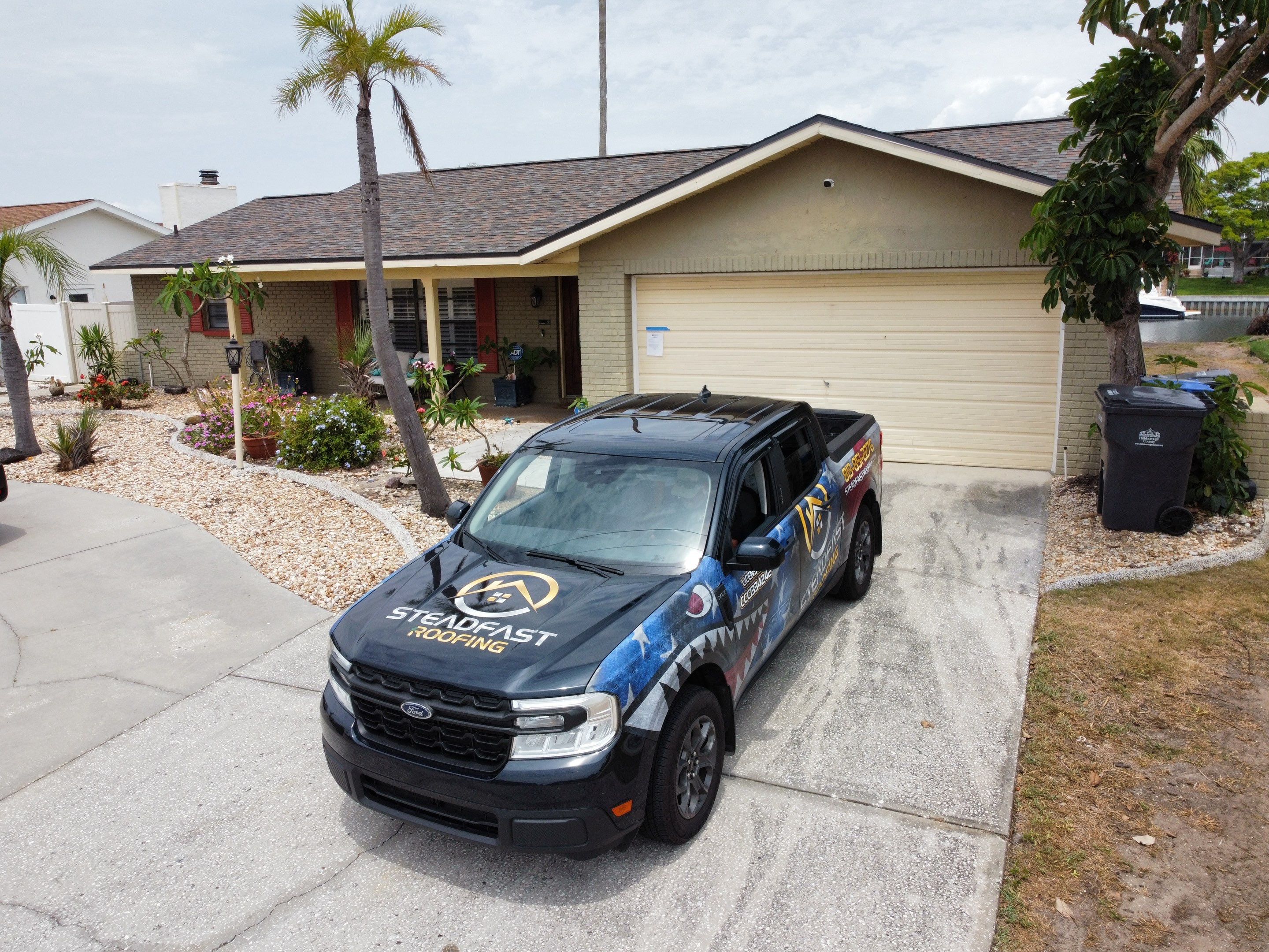 Roof Replacement in Apollo Beach, FL. by Steadfast Roofing