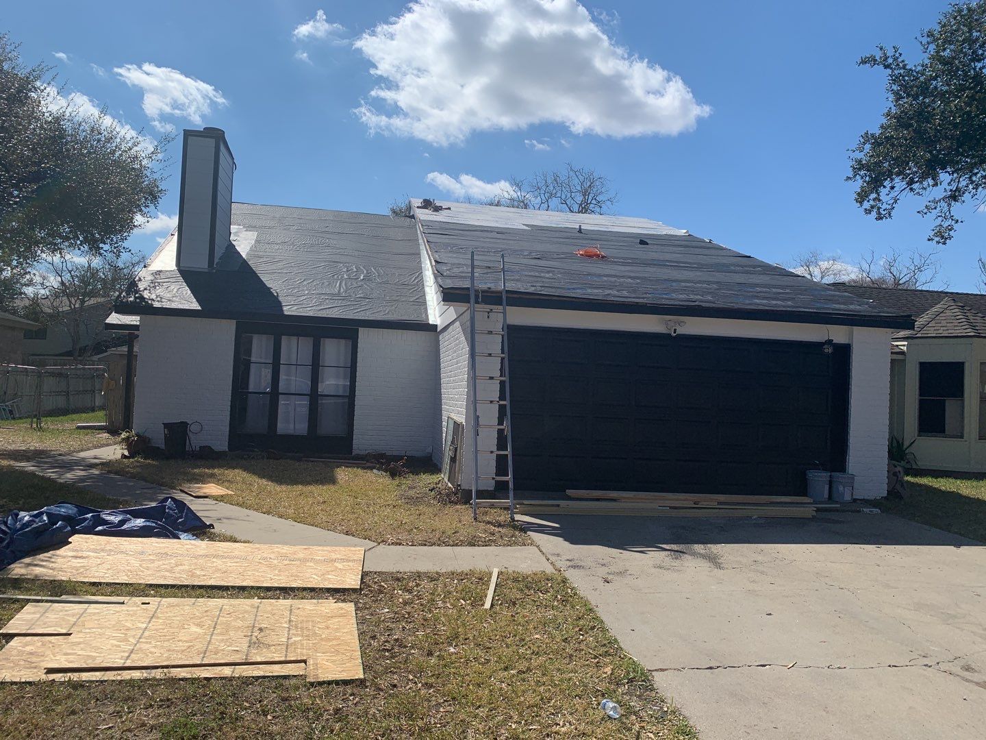 Exterior Transformation- Full Roof Replacment and James Hardie Siding Project by Galvan Roofing and Construction