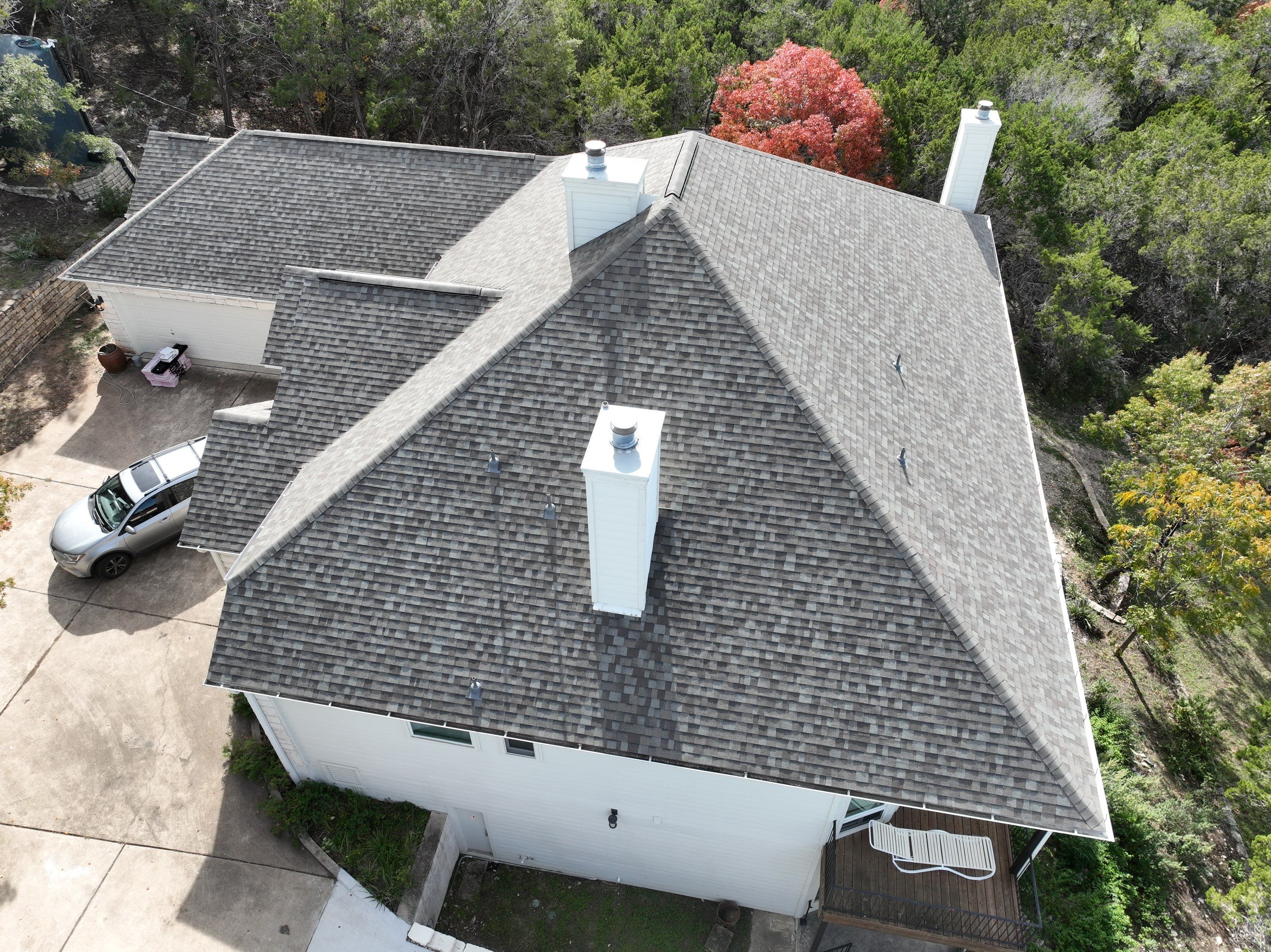 Residential Roof Replacement using Owens Corning 30 year Architectural Shingles by Premier Roofing and Contracting
