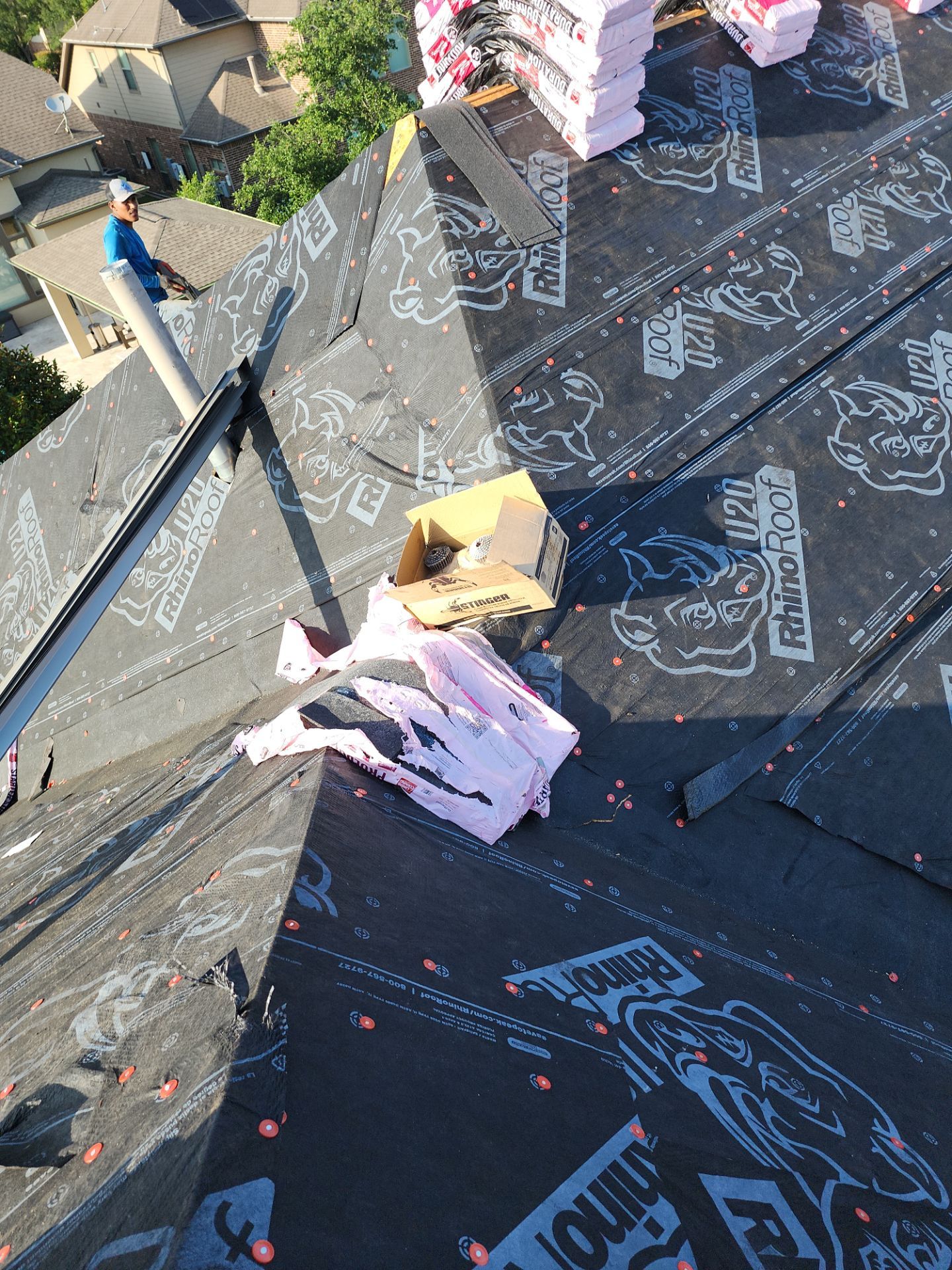 Residential Roofing Repair using Owen's Corning Duration (Lifetime) Shingles by Roof Repair Company
