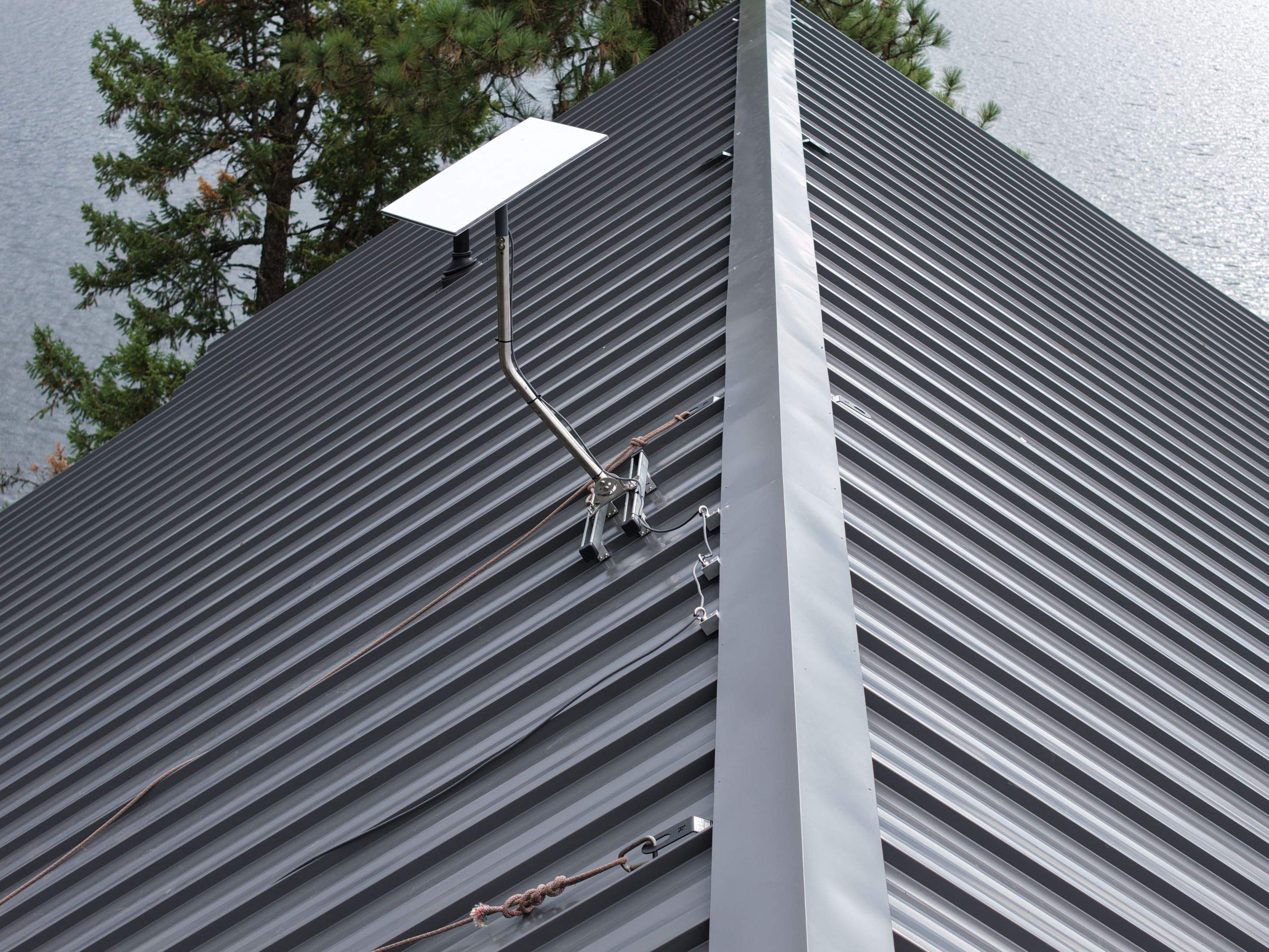 16" Mechanical - Dark Gray  by Montana Roofing Solutions