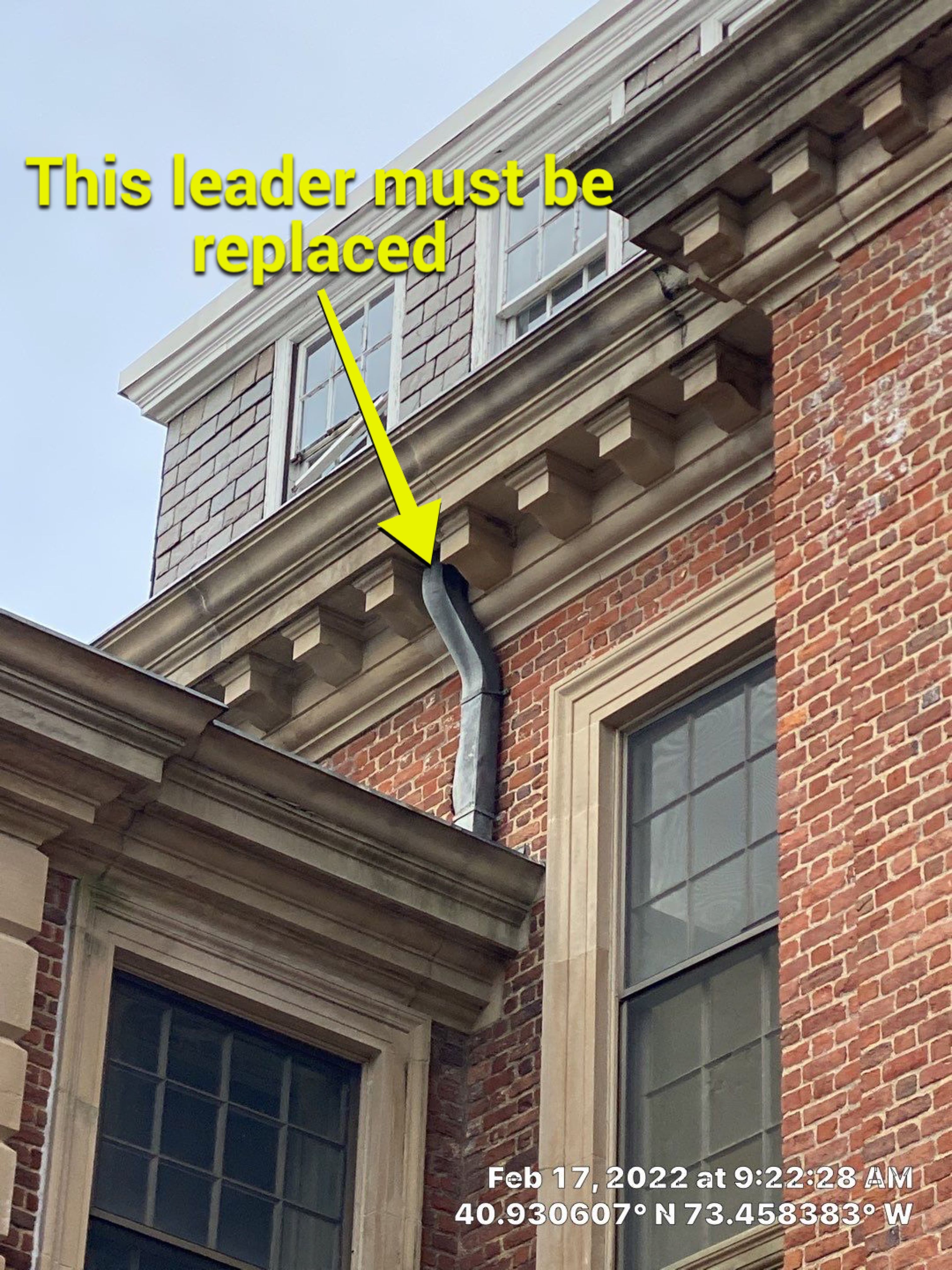 Caumsett Mansion by Above All Gutters 