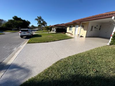 Bradenton, FL Driveway and Patio Epoxy Combination