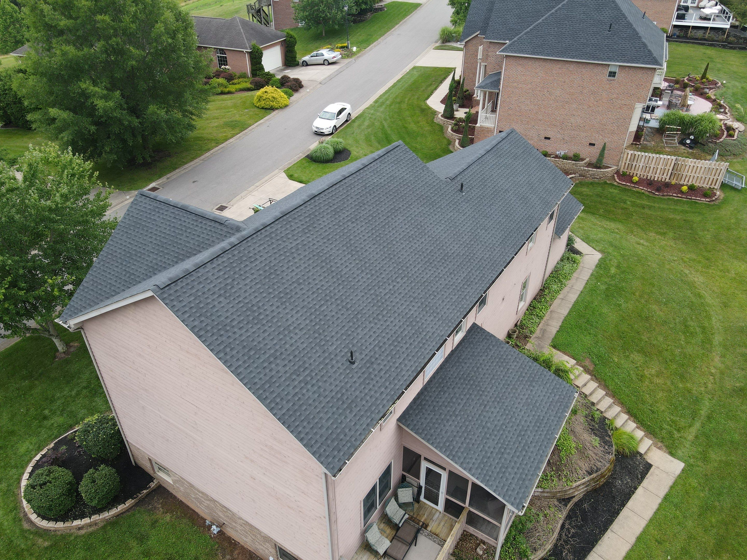 Residential Roofing Installation using GAF Timberline HDZ by Rainstoppers Roofing
