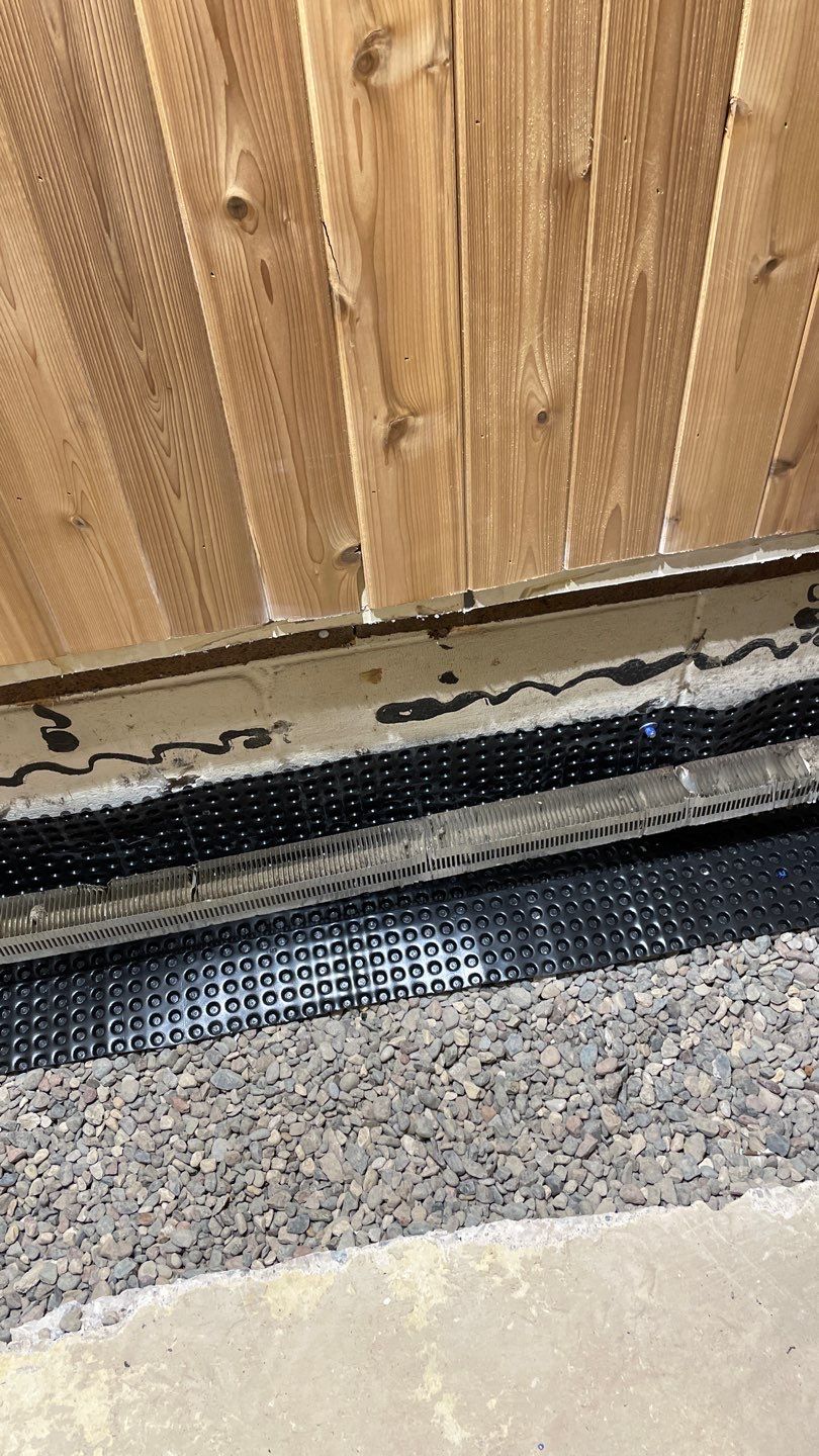 Drain Tile, Sump Pump & Buried Discharge in Columbia Heights by Waterproofing Northeast