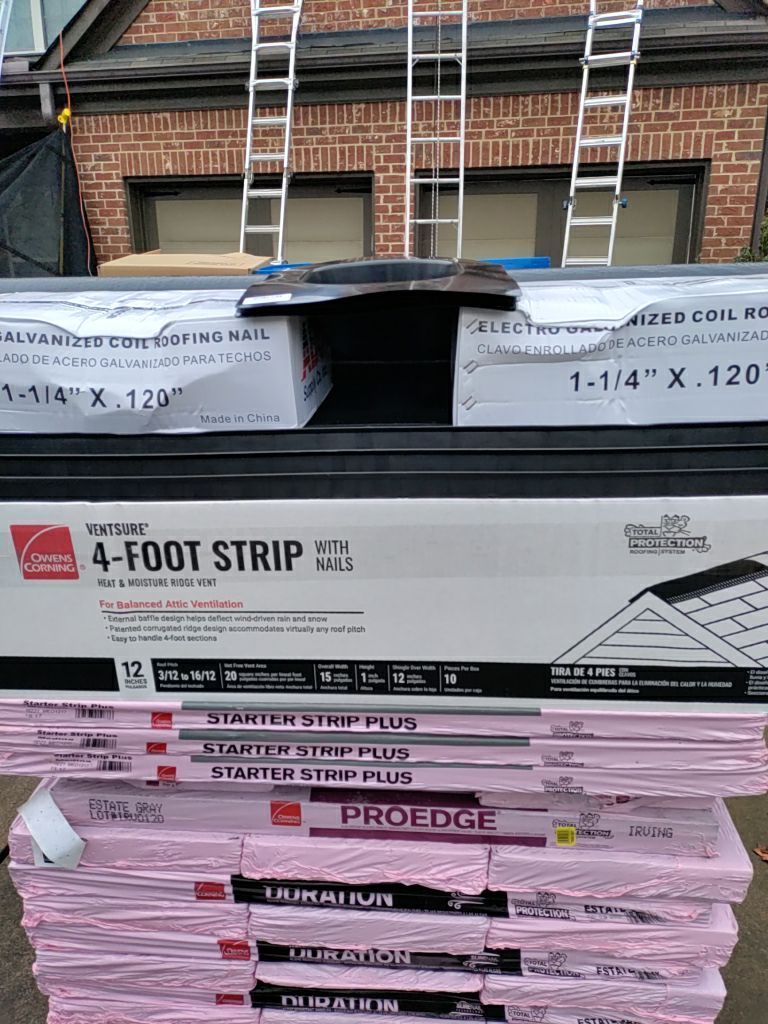 Residential Roofing Installation using Owens Corning by Inspector Roofing and Restoration