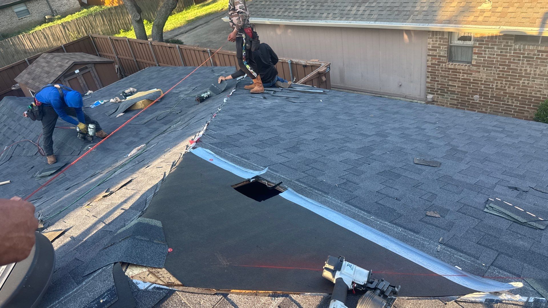 Project in Garland by Rhino Roofing and General Contracting, LLC