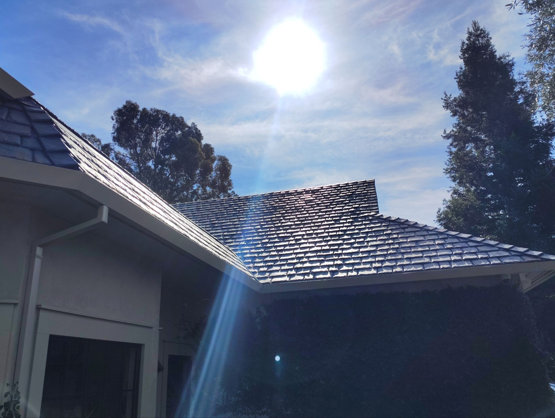 Residential Roofing Installation using Slate by Acker Roofing