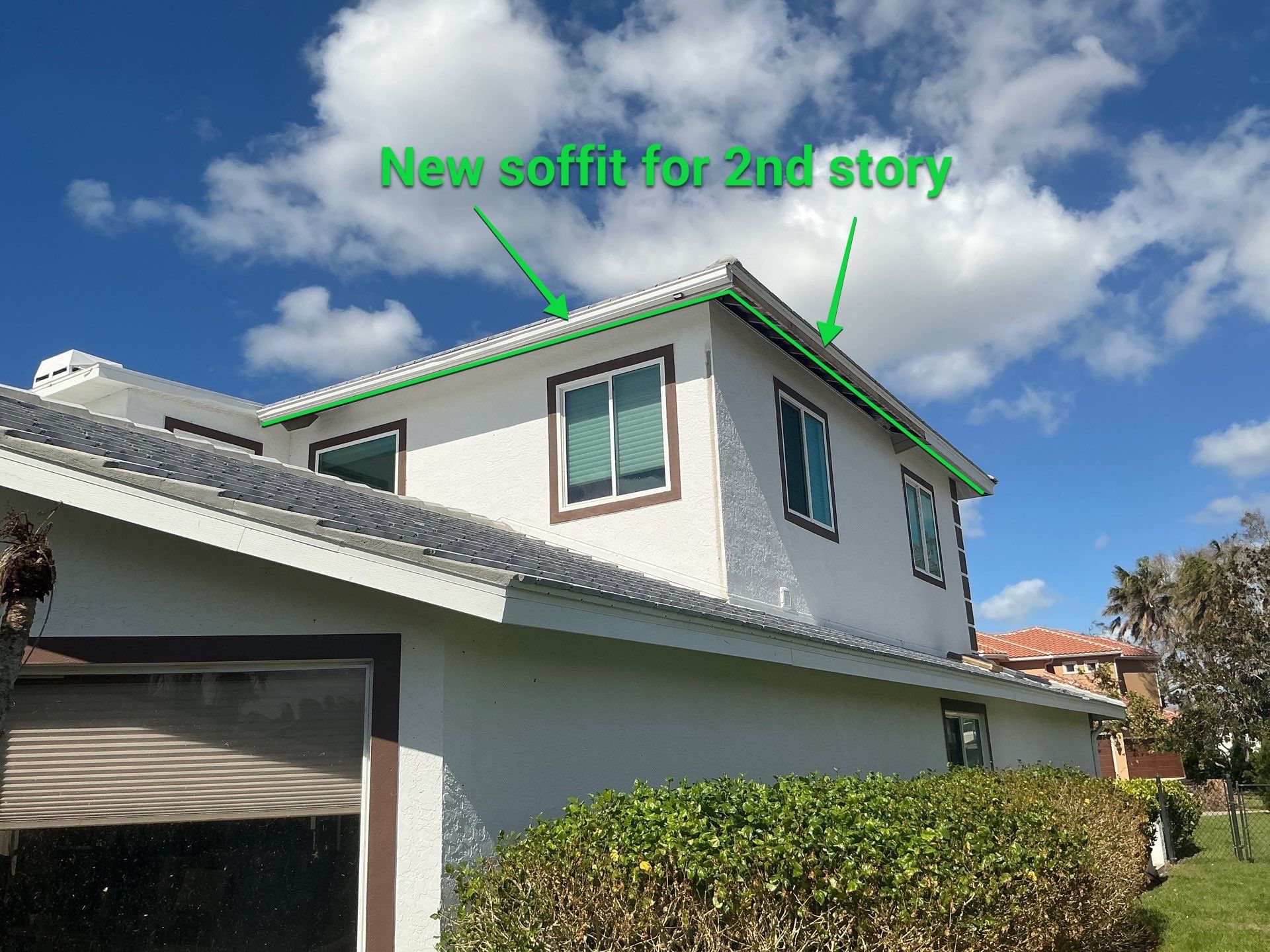 Repainting and Upgrading Gutters in Sarasota FL by Gutter Professors