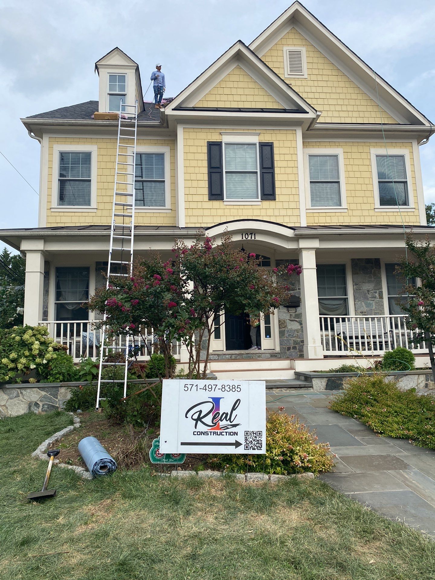 Residential Roofing Installation using Shingles  by Real1Construction