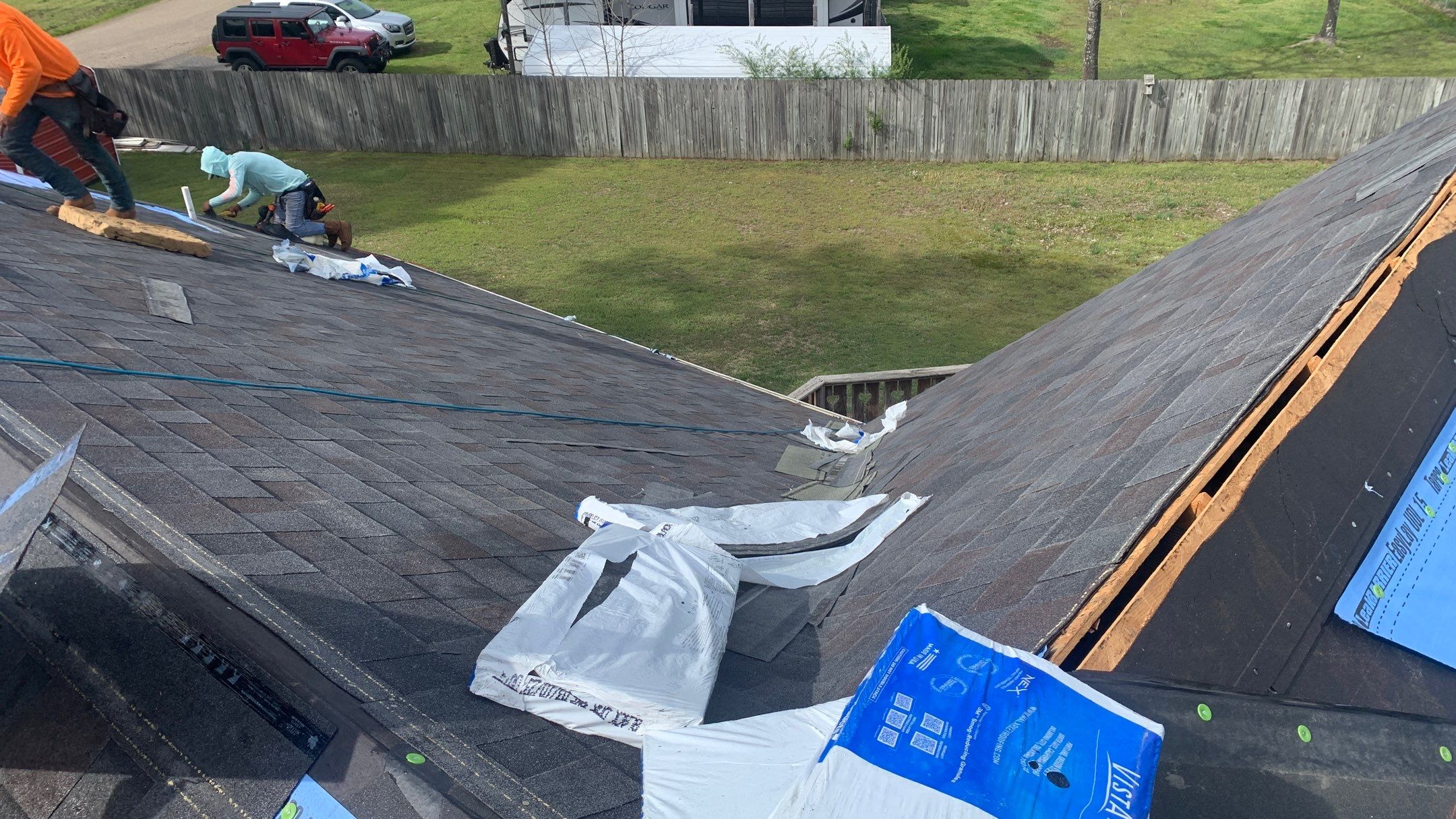 Residential Shingle Reroof using Malarkey Vista by Hostetler Roofing