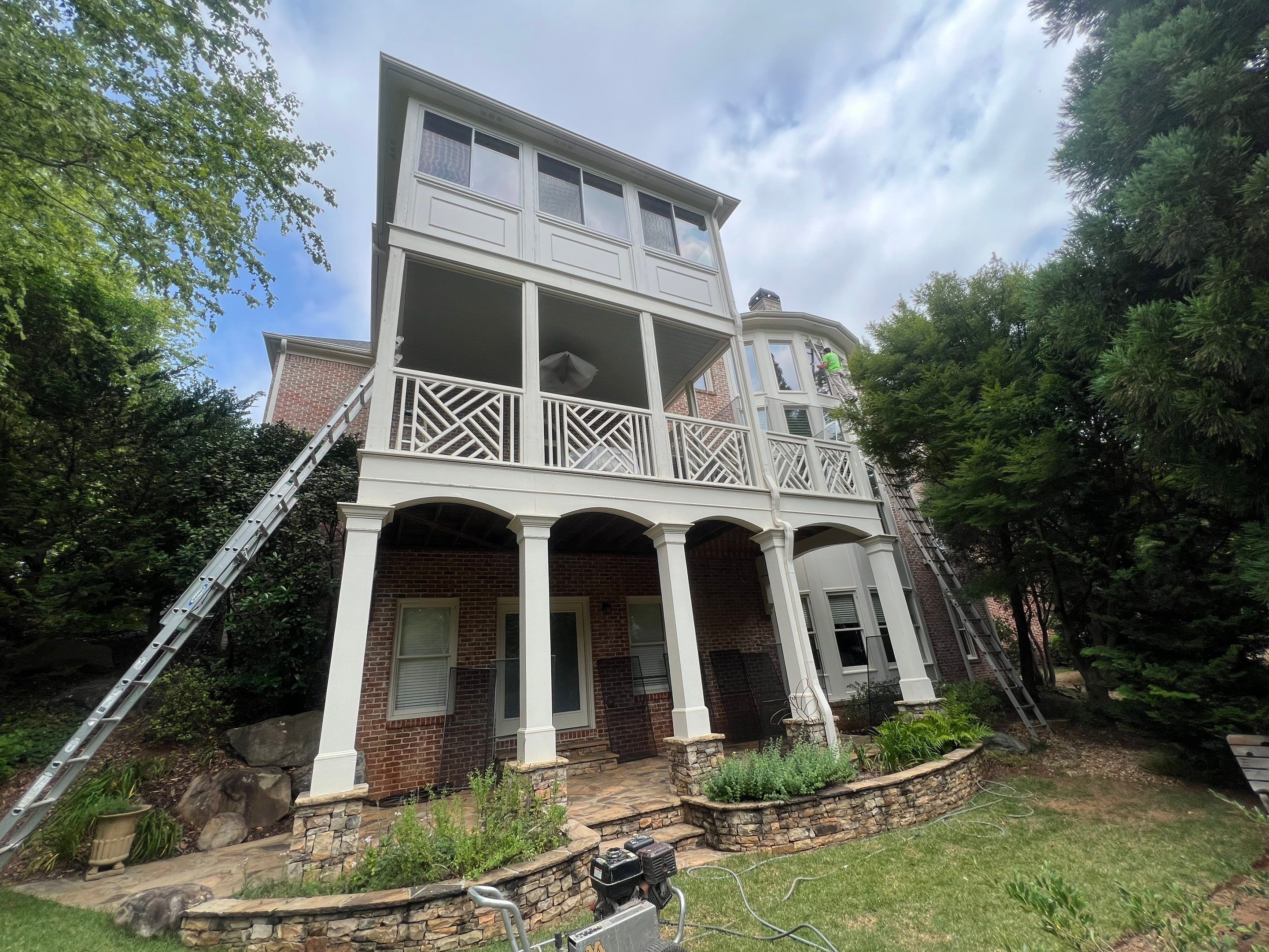 Multi-Story Exterior Painting and Trim Refresh in Marietta by Swift Home Renovations 