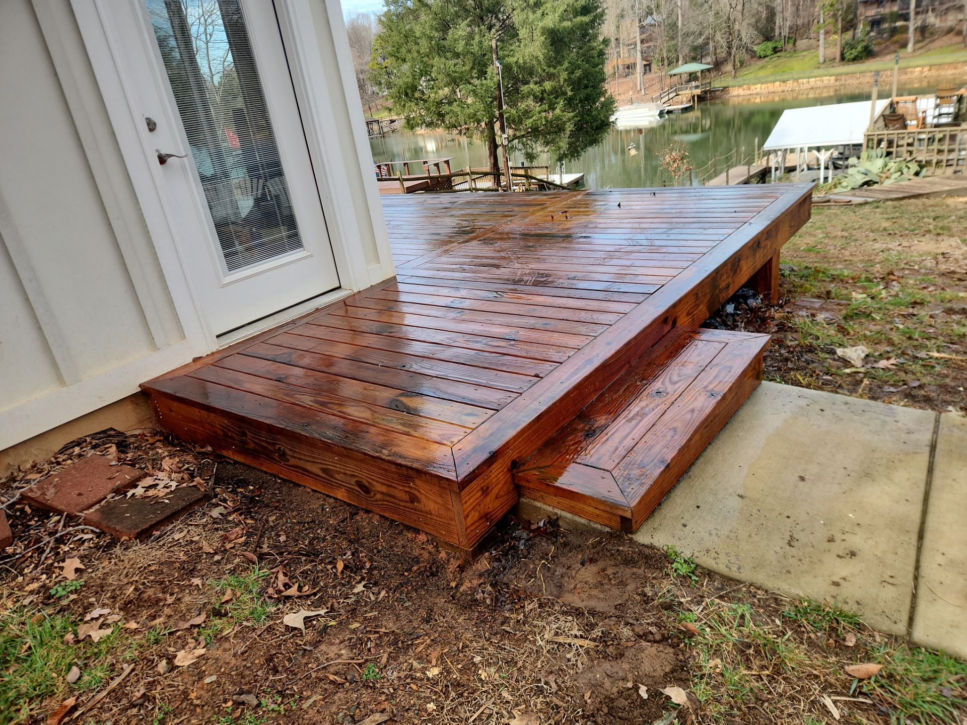 Weathered Deck using Wood Sealant by DuraSeal