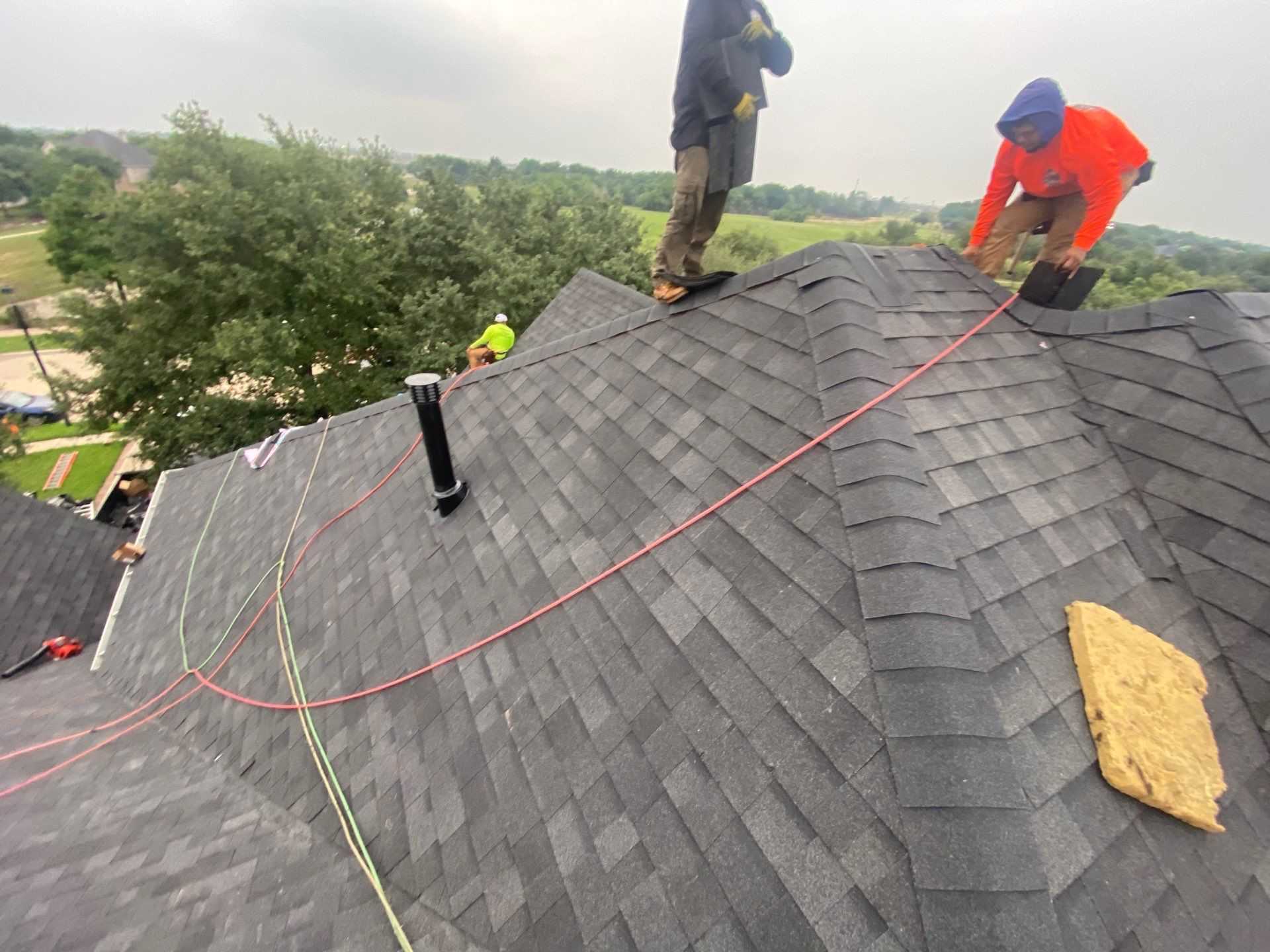 Residential Roofing Installation using Owen's Corning Duration (Lifetime) Shingles by Roof Repair Company