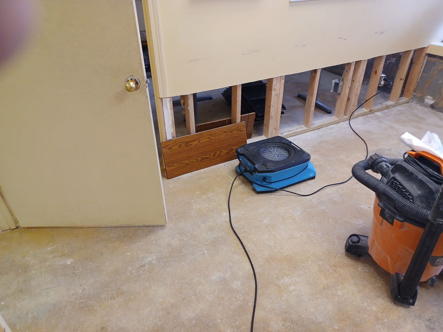 Project in Commerce Twp by EzDry Water Mitigation & Property Restoration