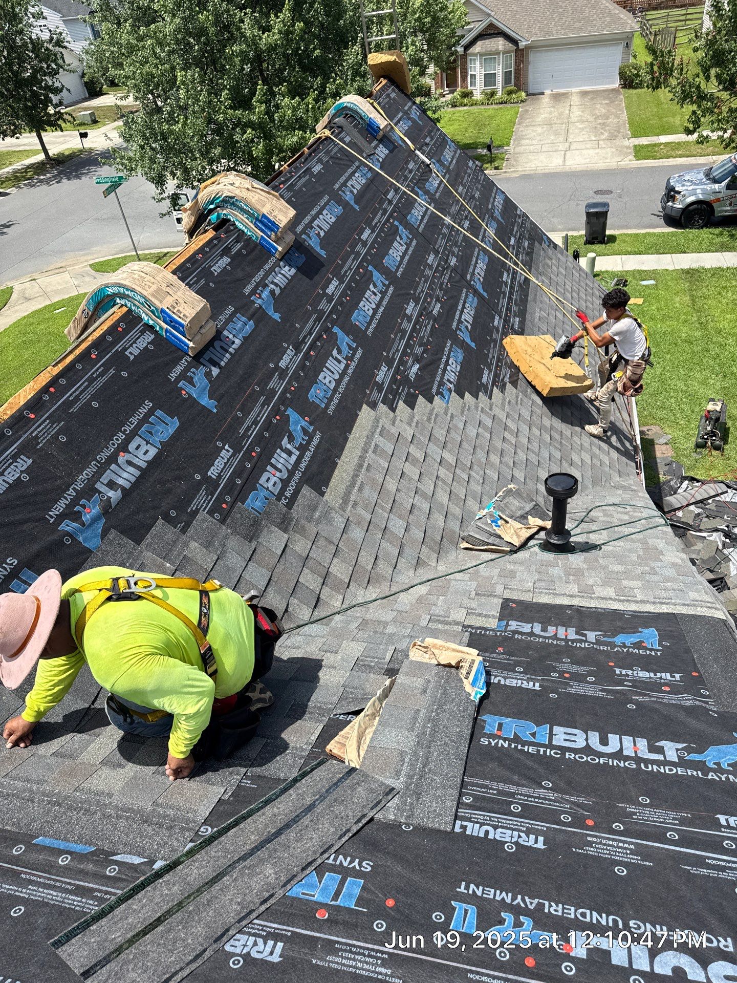 Roof replacement, siding, gutters and interior repair by hail and wind damage by Just Brilliant Restoration JBR