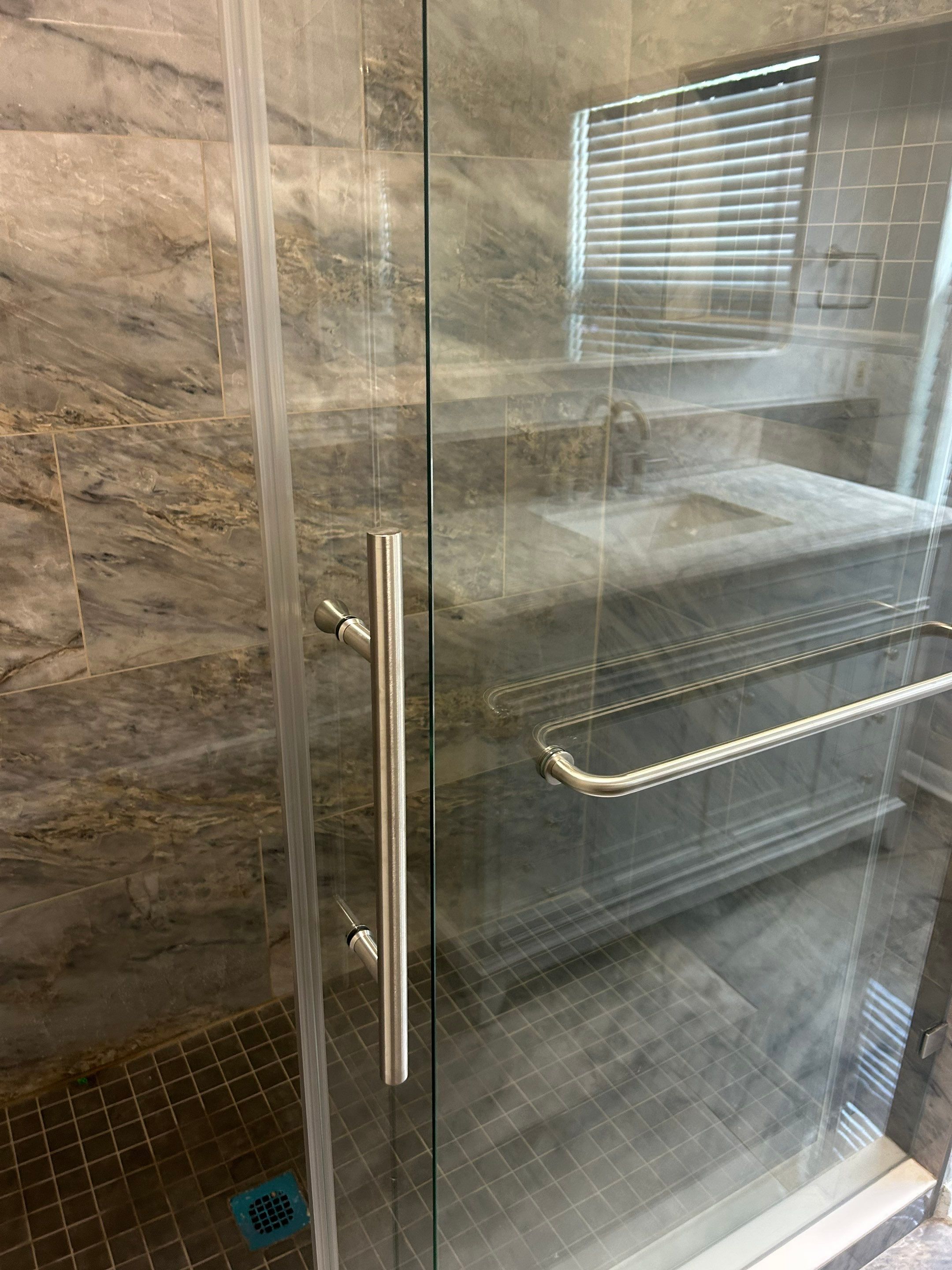 Luxury Bathroom Makeover: Walk-in Shower & Saloon Doors Renovation by urban green energy llc