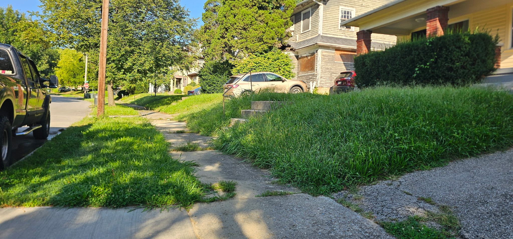 Residential Property Maintenance and Lawn Mowing in Dayton by Level Up Roofing and Restoration Services LLC
