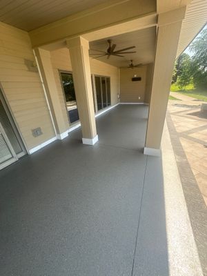 Protected and Beautiful Ames Patio!