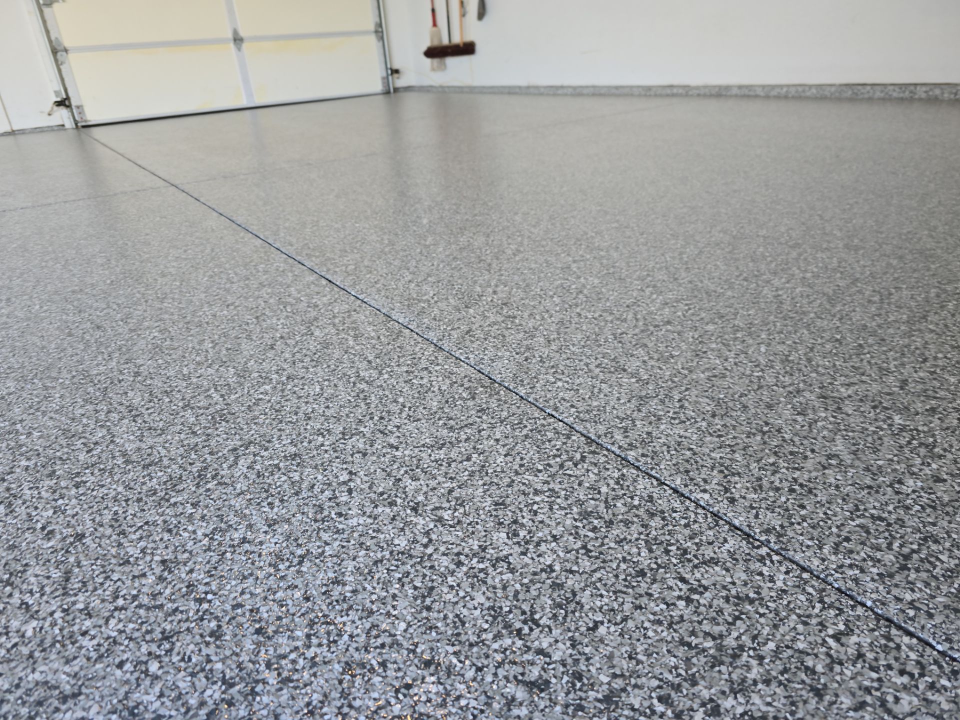 Garage Floor Coating in Elkhart! by Innovative Spaces / Innovative Concrete Coatings