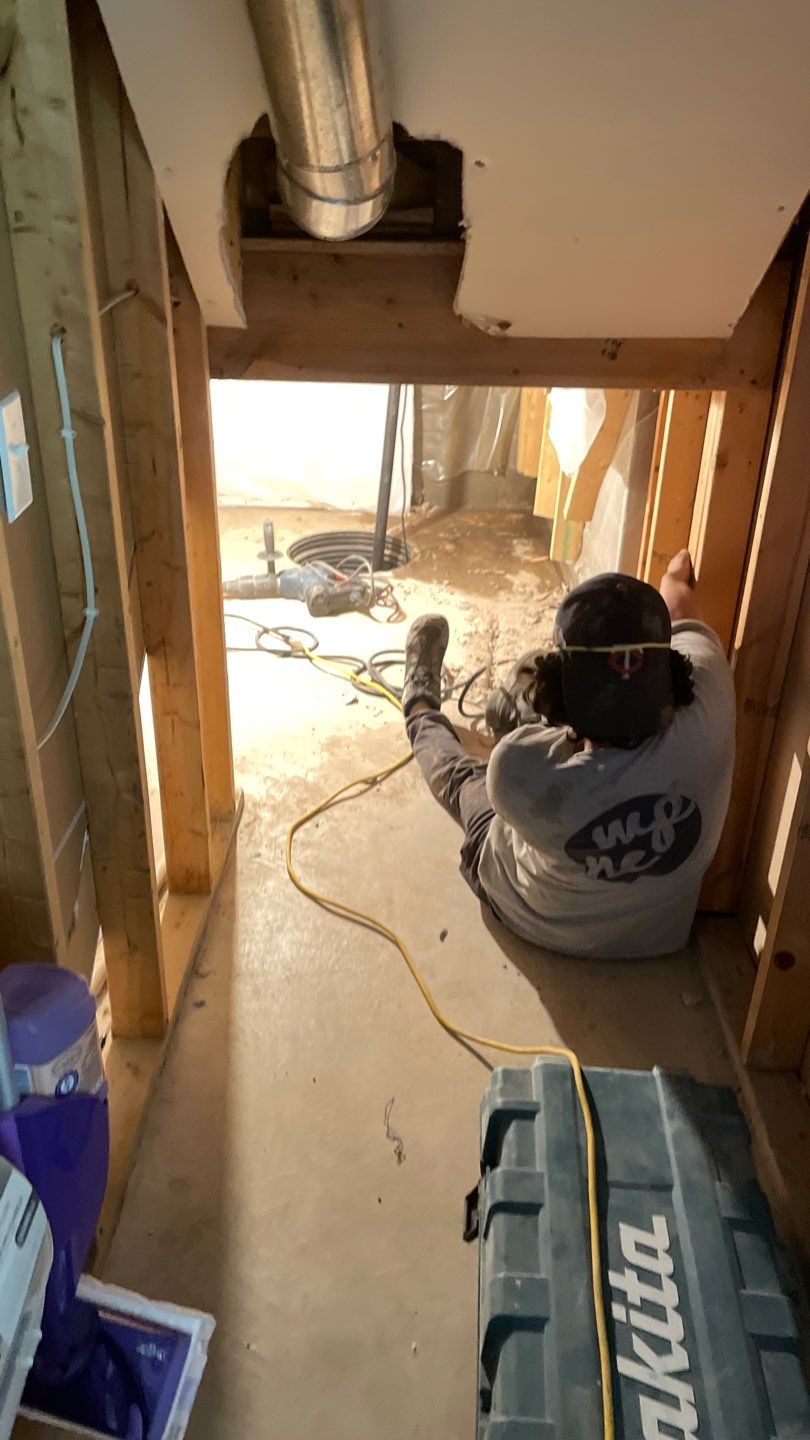 Interior Drain Tile & Sump Pump in Lino Lakes, MN by Waterproofing Northeast