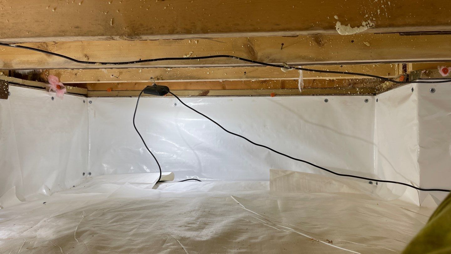 Crawl Space Work and Encapsulation by Toledo Basement Repair