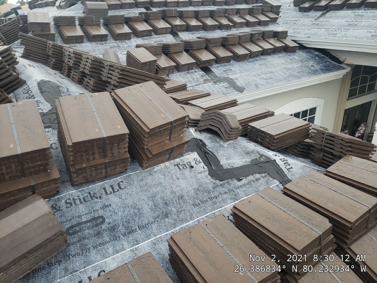 Residential Roofing Installation using WestLake Roofing Tile by BLUES BROTHERS CONSTRUCTION CORP