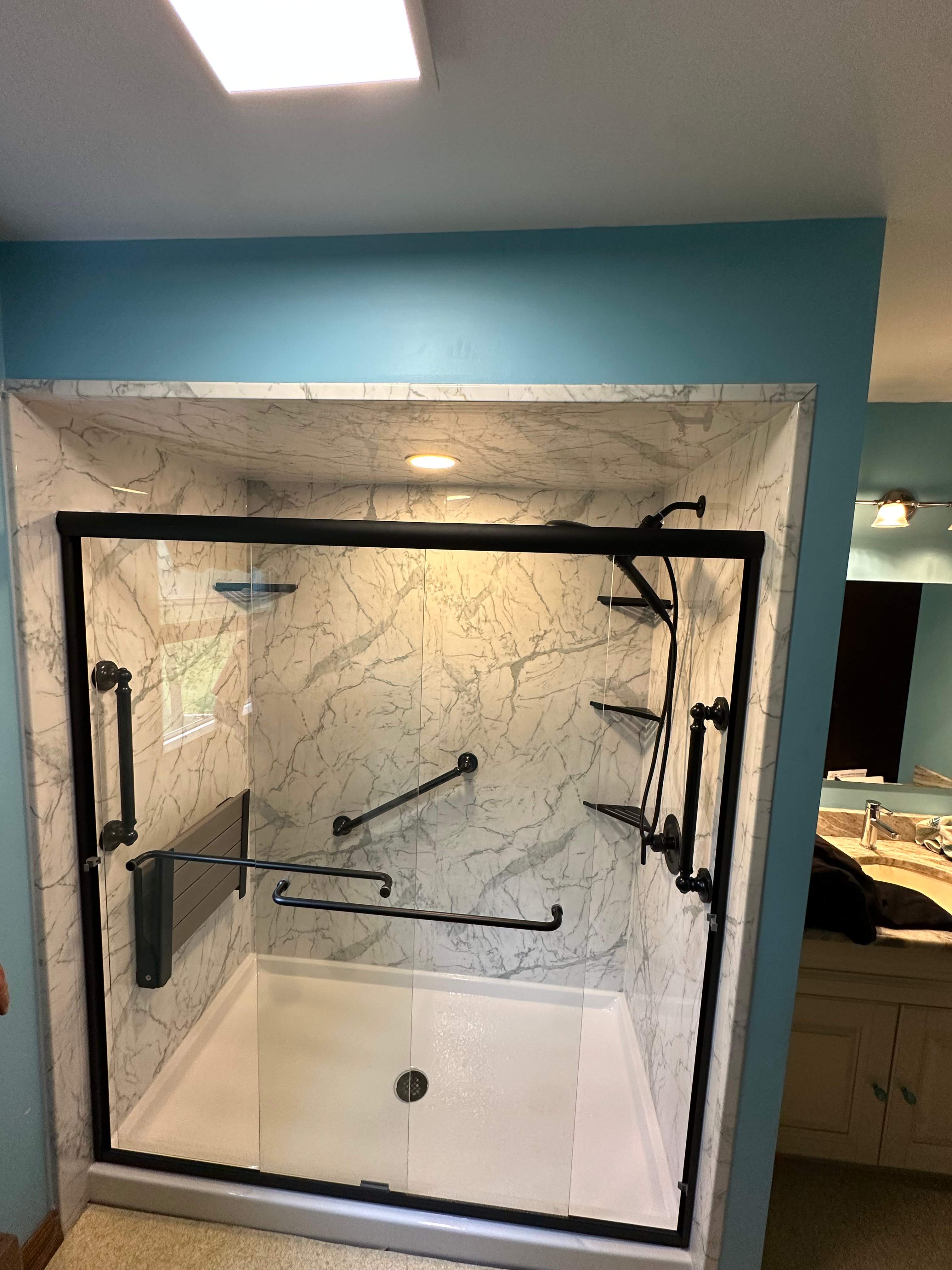 Shower Project in Palmerton, PA by Fix Core LLC