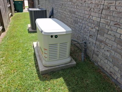 Generac Standby Generator Preventative Maintenance and Battery Service in Spring, Texas