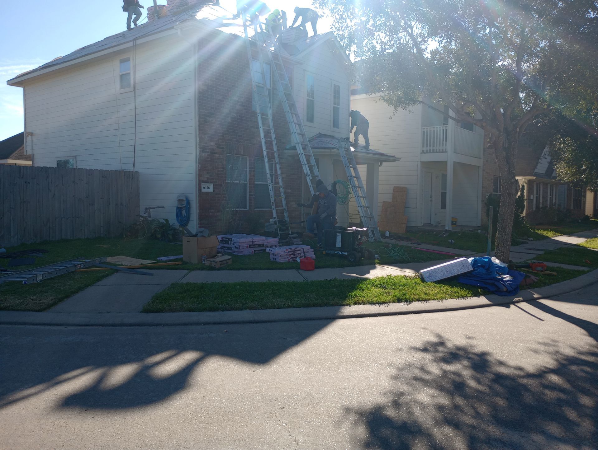 Residential Roofing Repair using Owen's Corning Duration (Lifetime) Shingles by Roof Repair Company