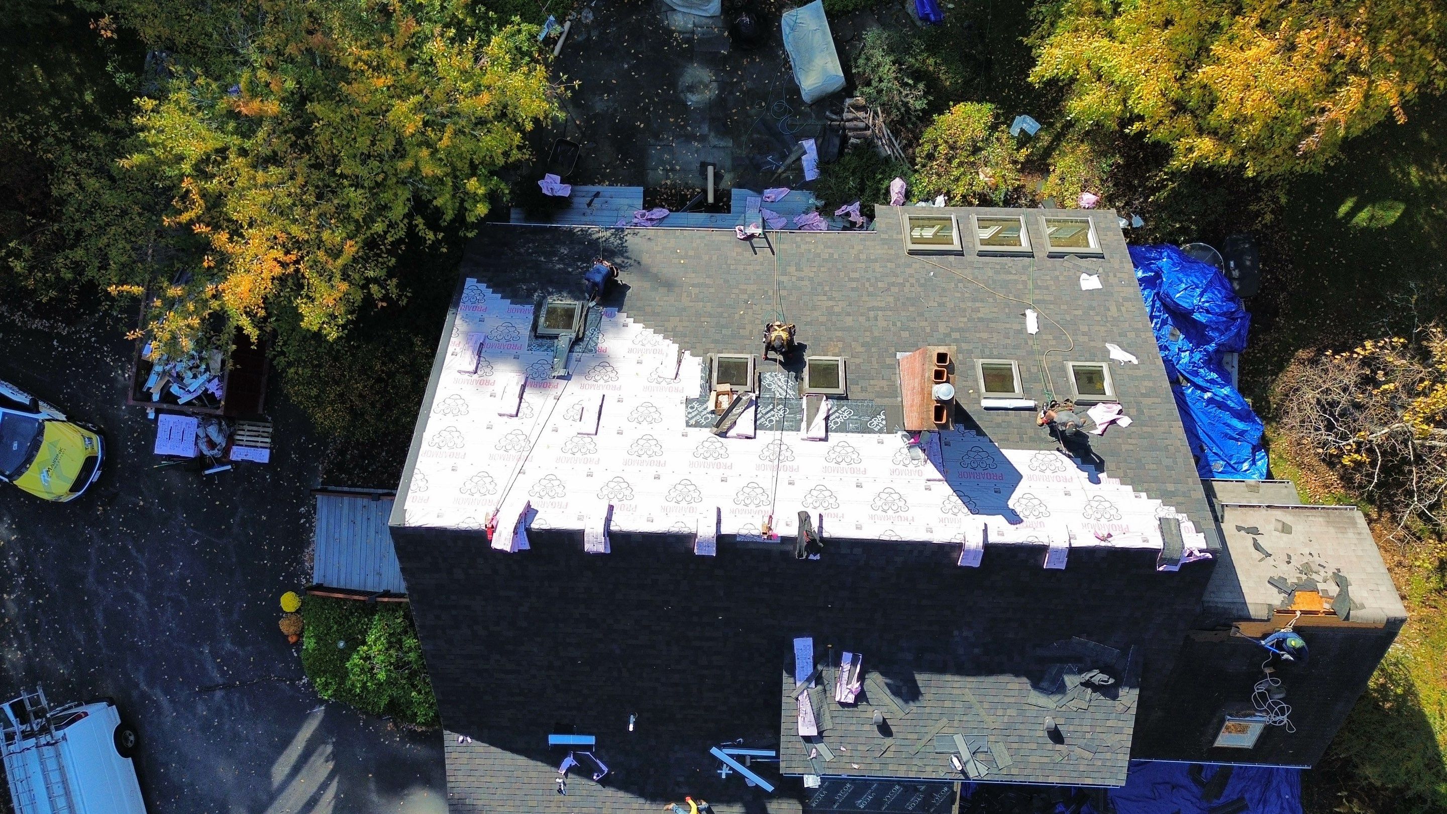 Roof and Gutter Replacement with Platinum Warranty – Carlisle, MA by Mighty Dog Roofing of Greater Middlesex County