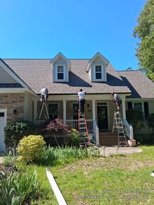 Seamless Gutter and Downspout System Installation in Hampstead, NC