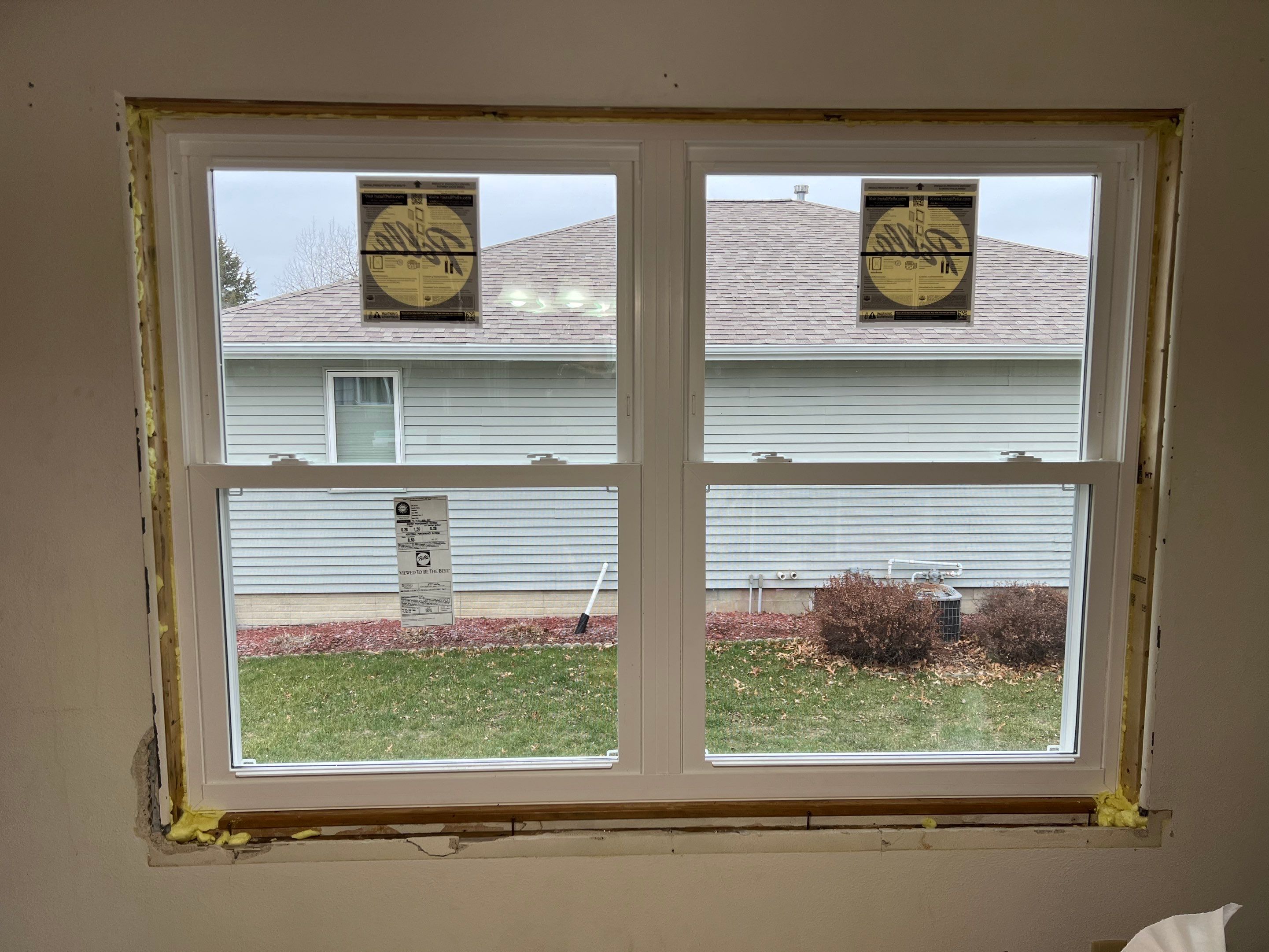 Window installation by United Windows and Siding LLC