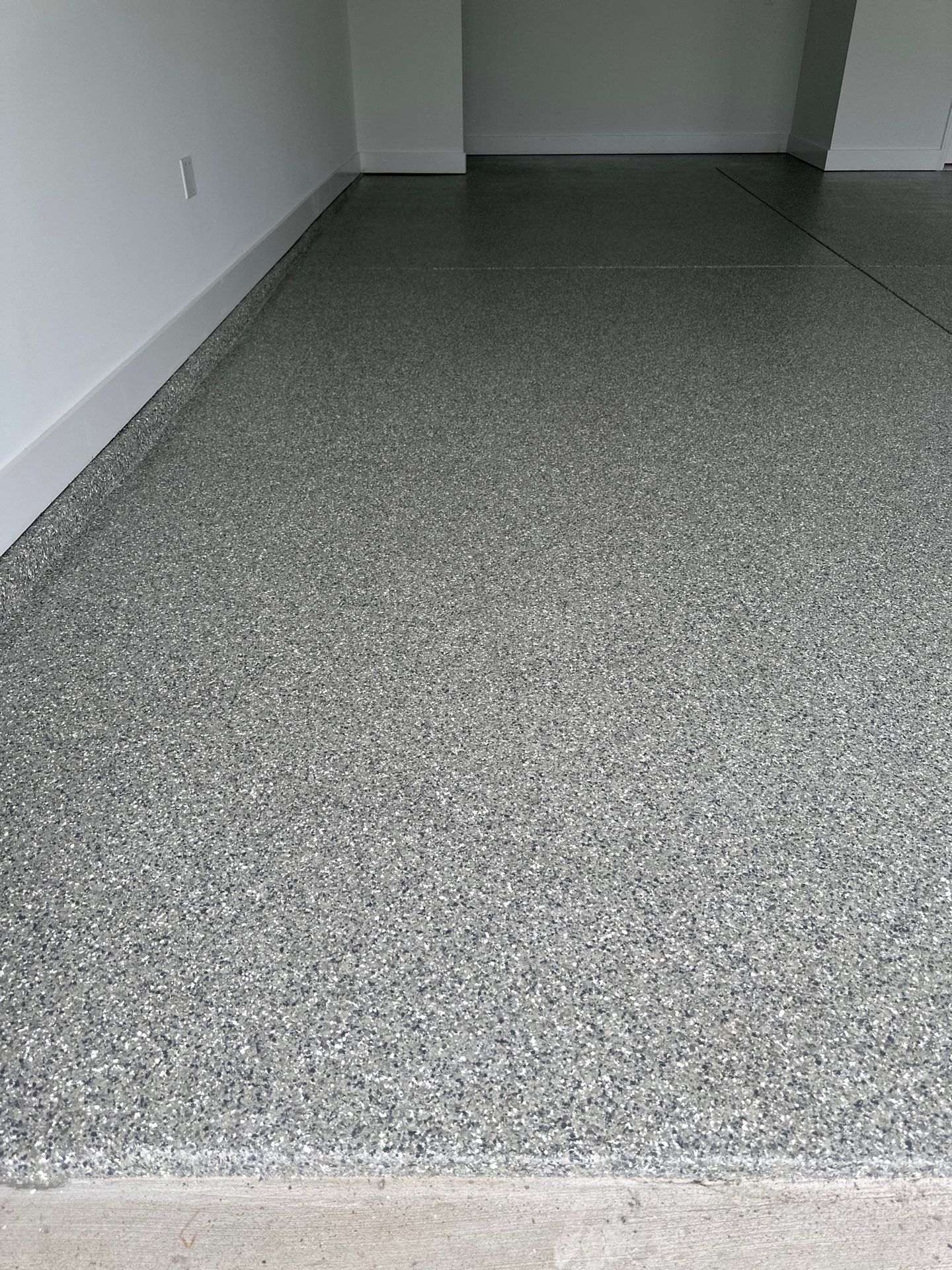 Garage Floor Coating using Thyme by My Garage Floor Guys