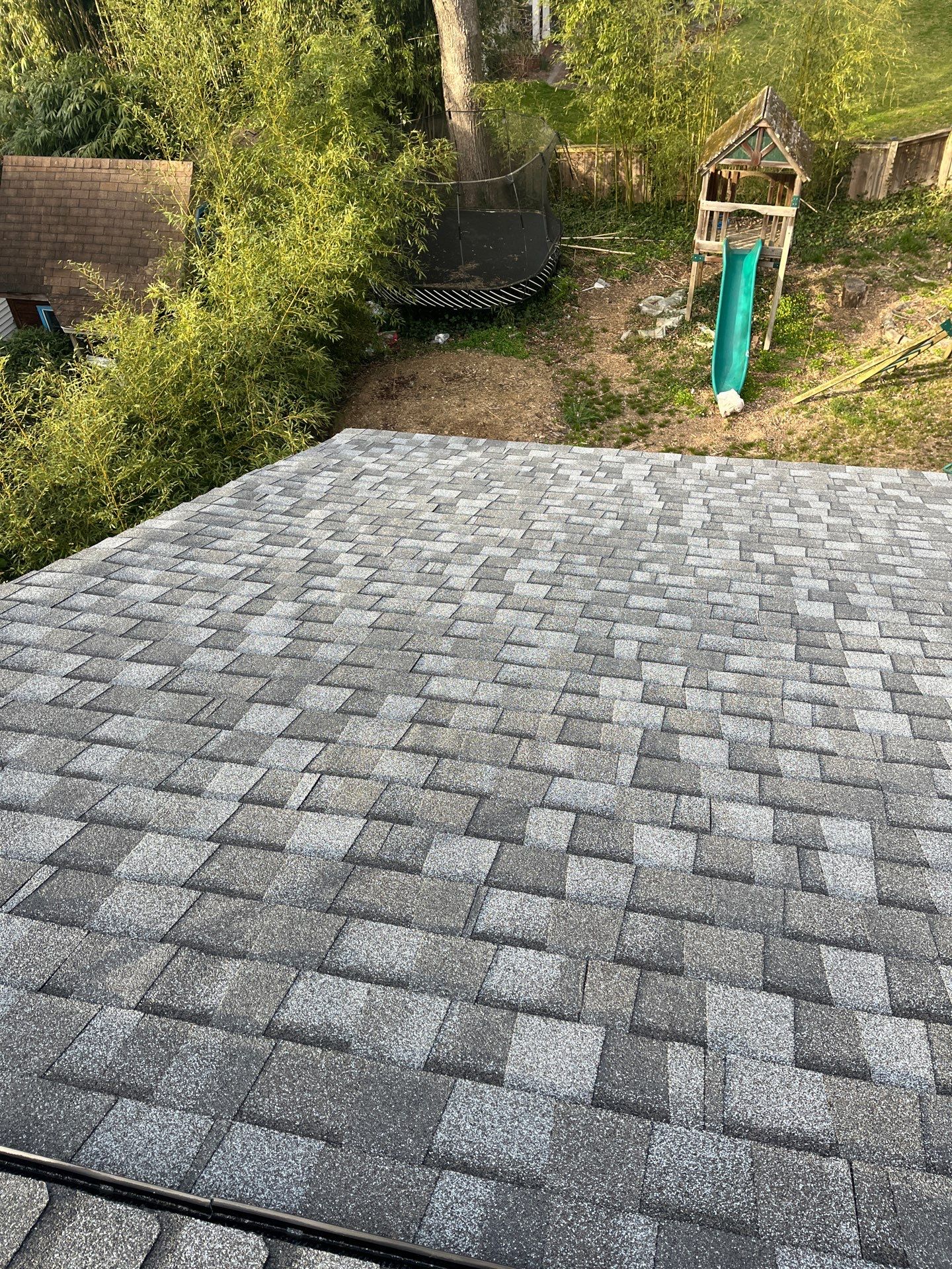 Falls Church Landmark Pro Roof in Max Def Pewter by RM Banning, Inc.